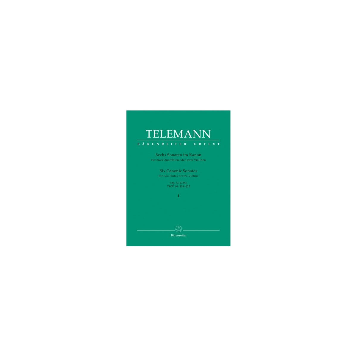 Telemann, Sechs Sonaten im Kanon op.5 I View 2
