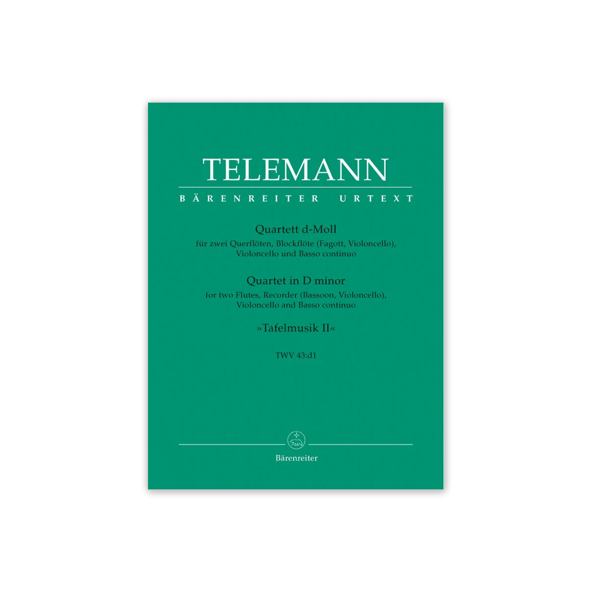 Telemann, Quartett d-Moll View 2