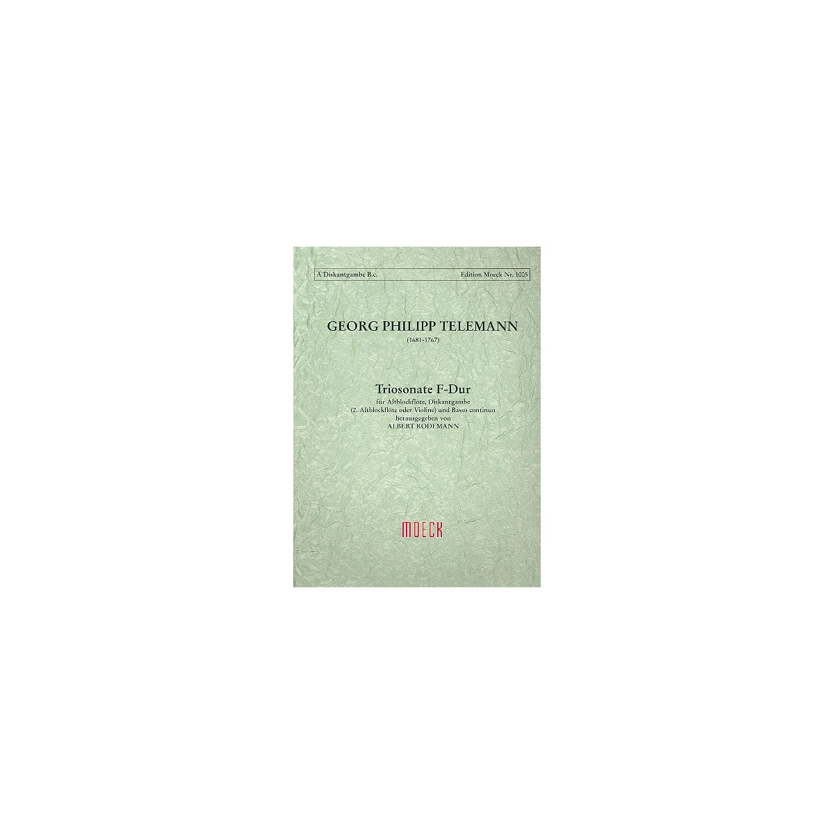 Telemann, Triosonate F-Dur View 2