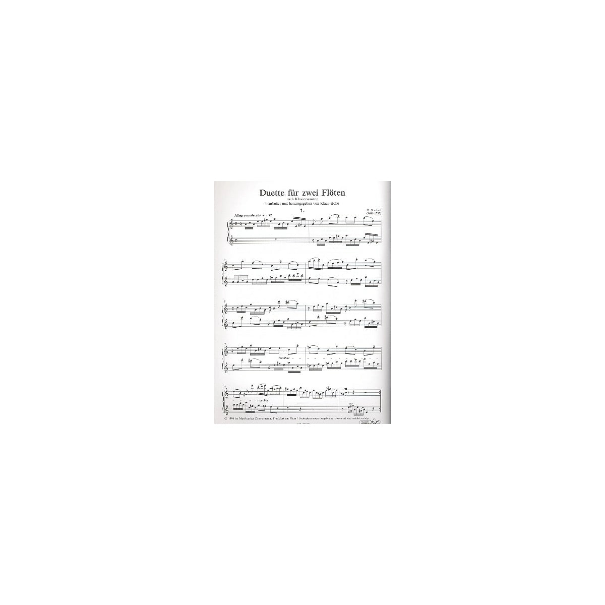 Scarlatti, Duette