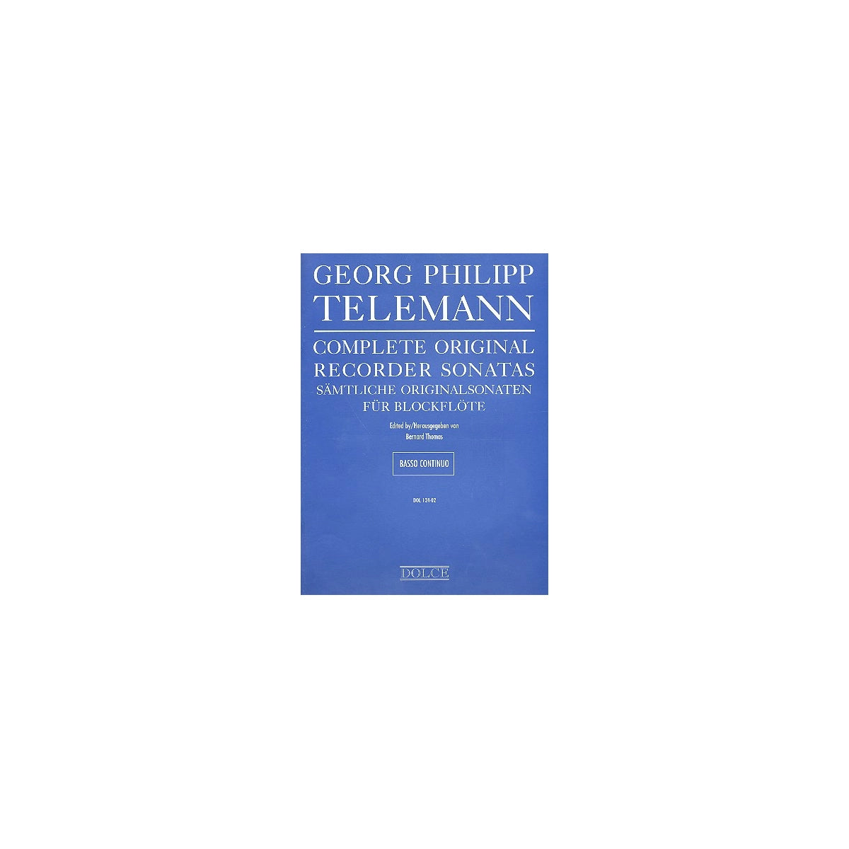 Telemann, Sämtliche Originalsonaten View 1