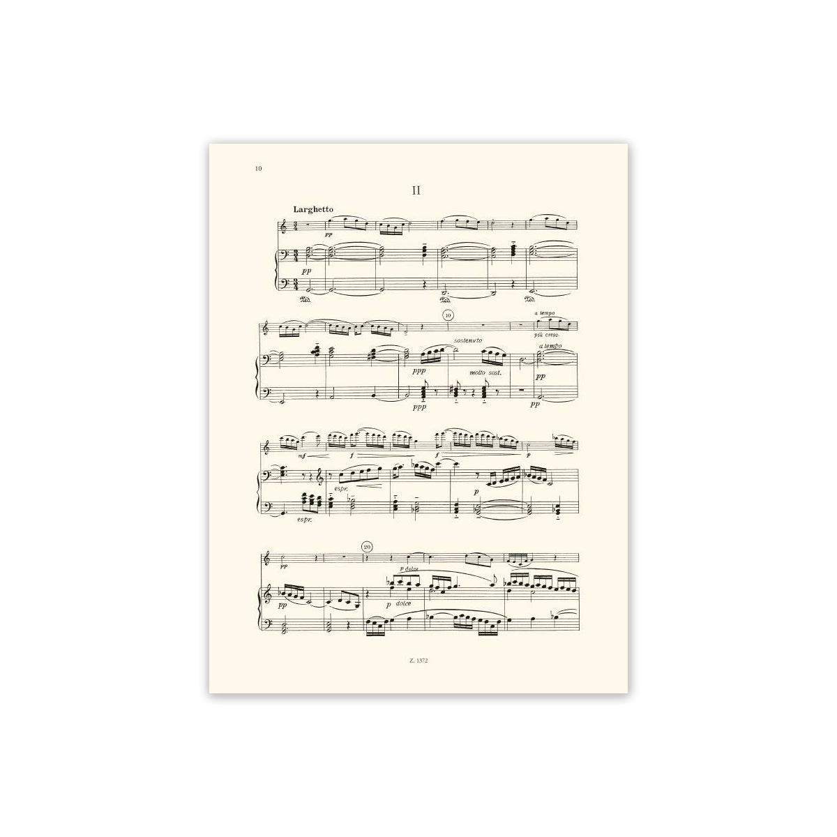 Szervánsky, Sonatine View 1