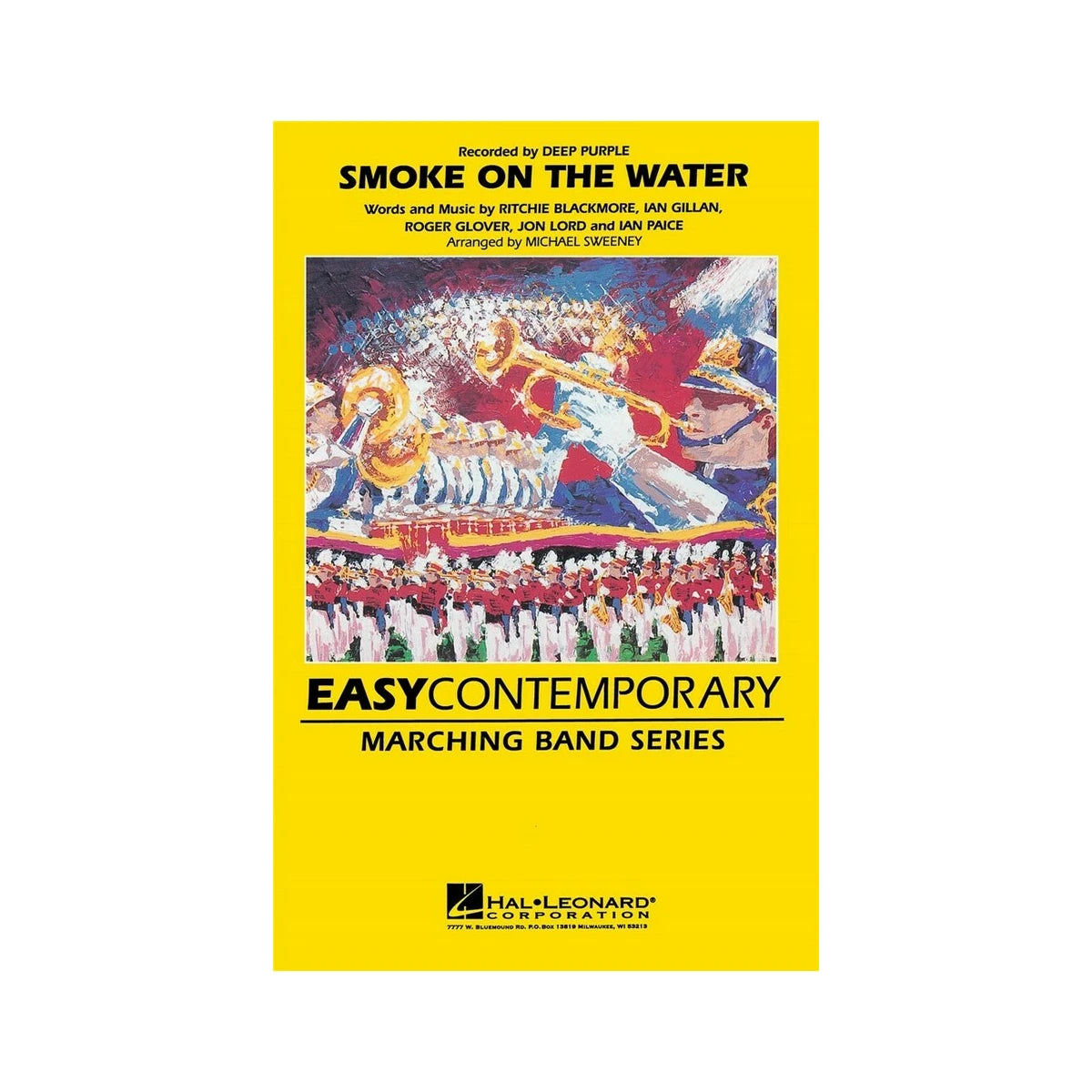 Smoke on the Water Marching Band Partitur + S View 1