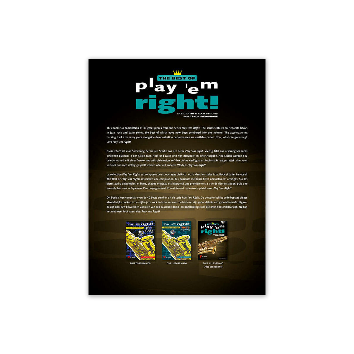 The best of play'em right - AUDIO