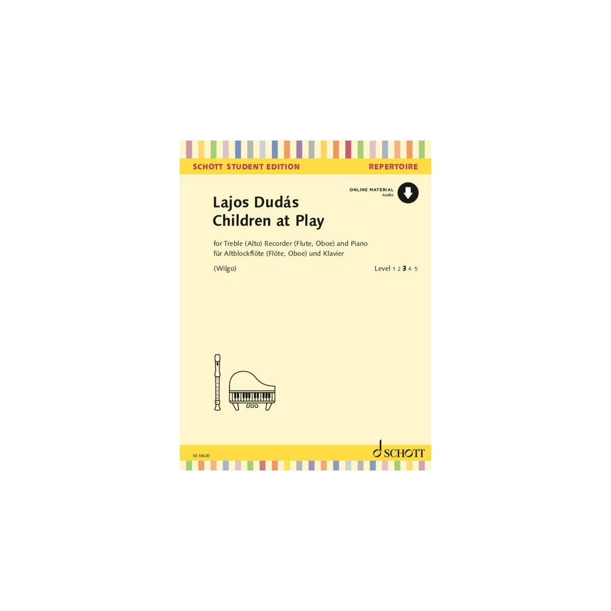 Dudas, Lajos Children at Play (+Online-Audio) View 1