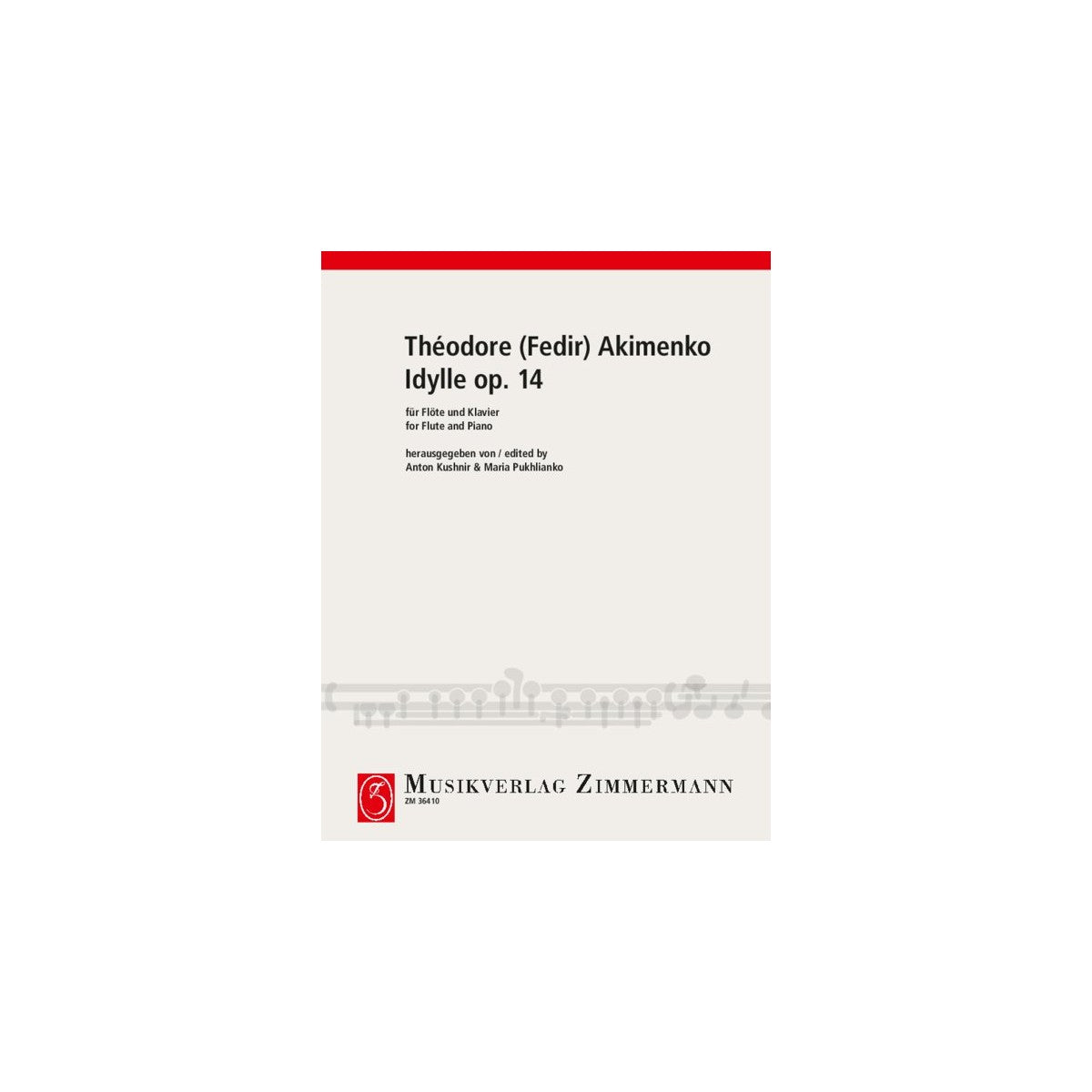 Akimenko, Feodor Idylle op. 14 Öte und Klav View 1