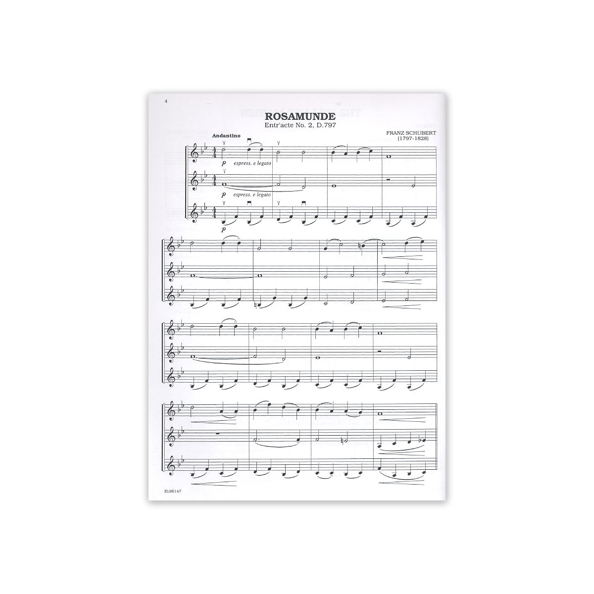 Classical Trios for all for 3 instruments vio View 1