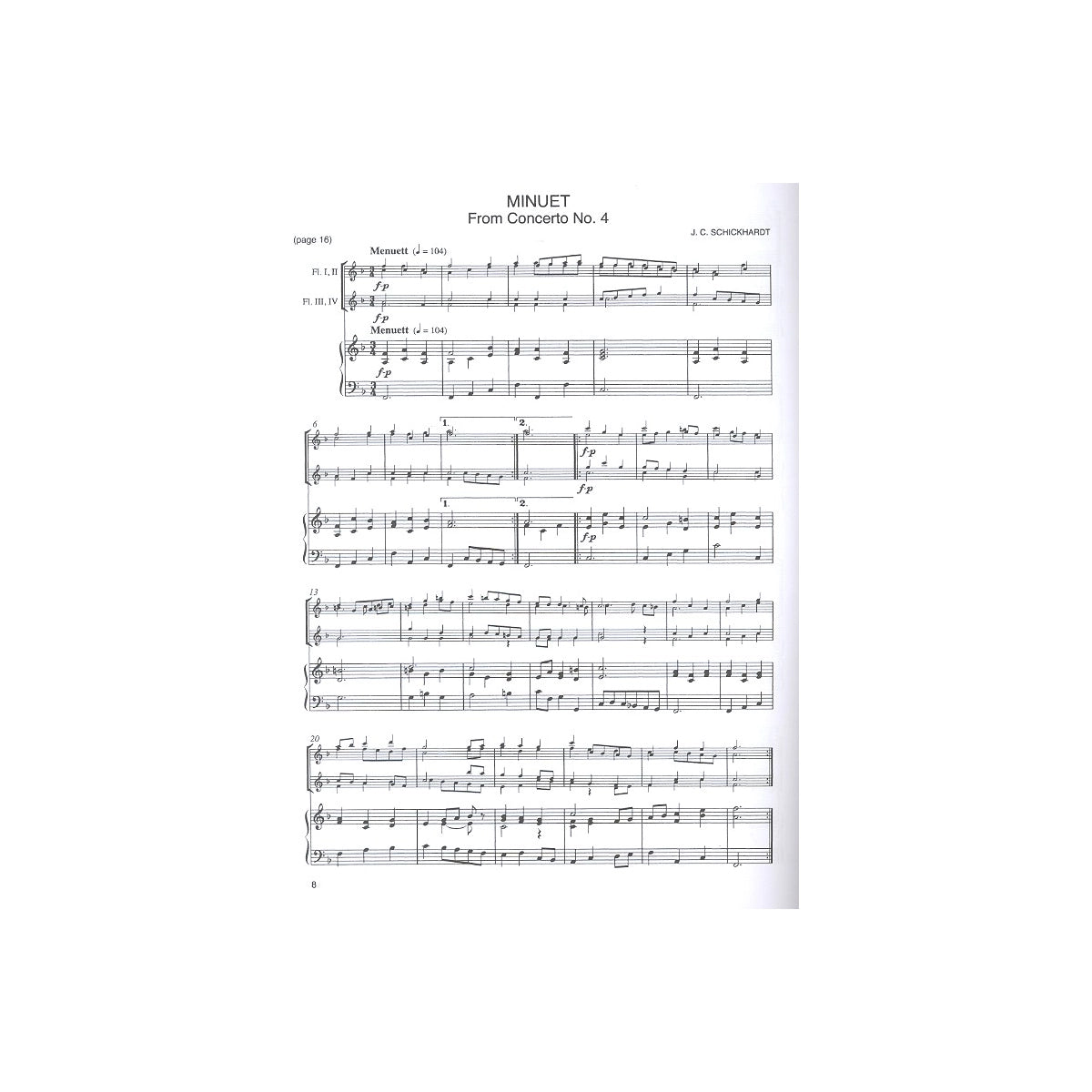 Wye, Flute class concert album