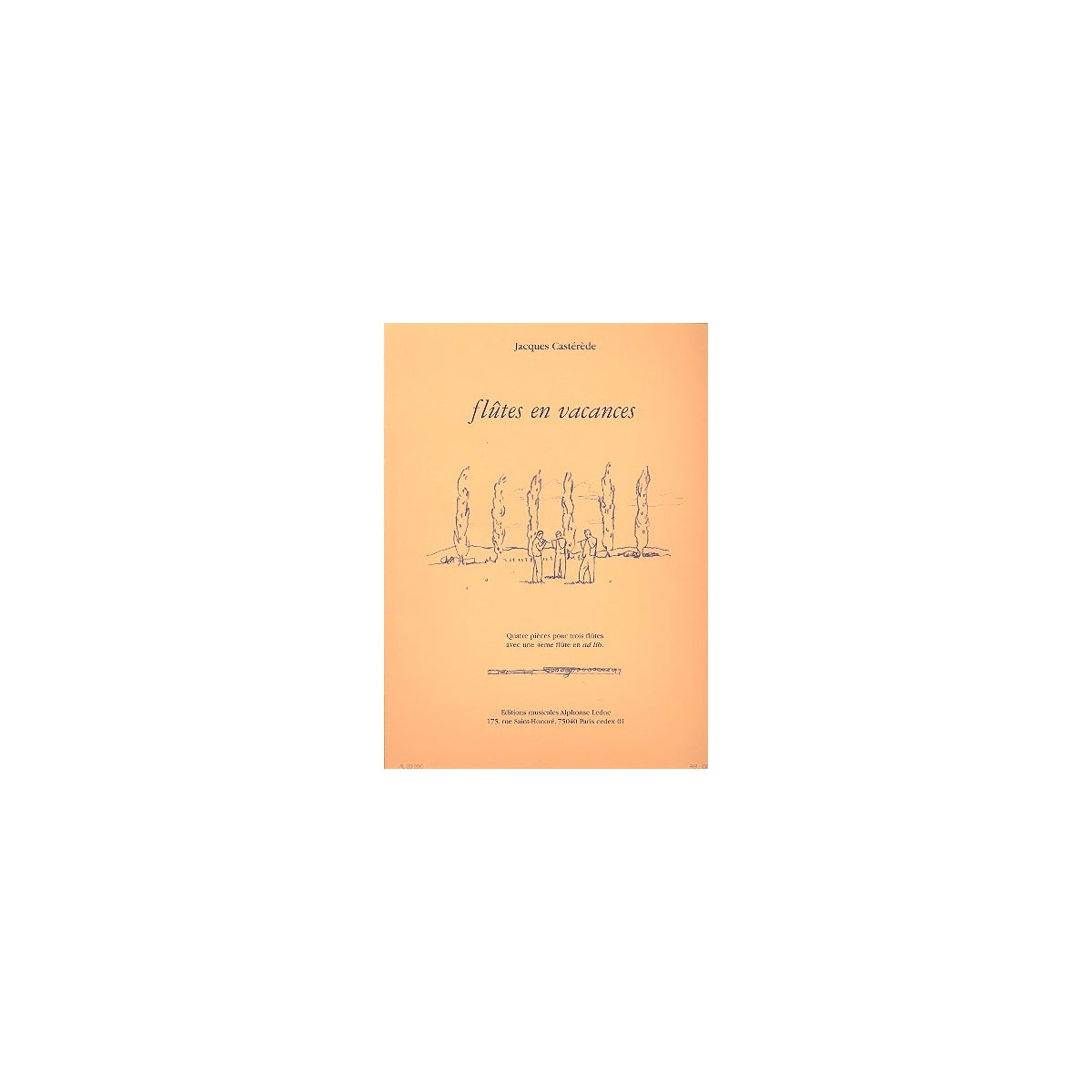 Castérède, Flutes en vacances