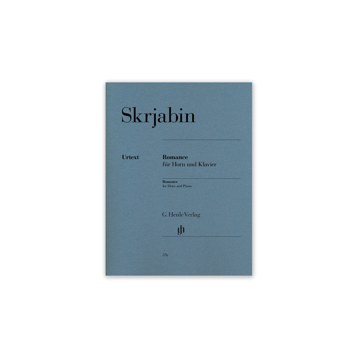Skriabin, Alexander Romance für Horn und Klav