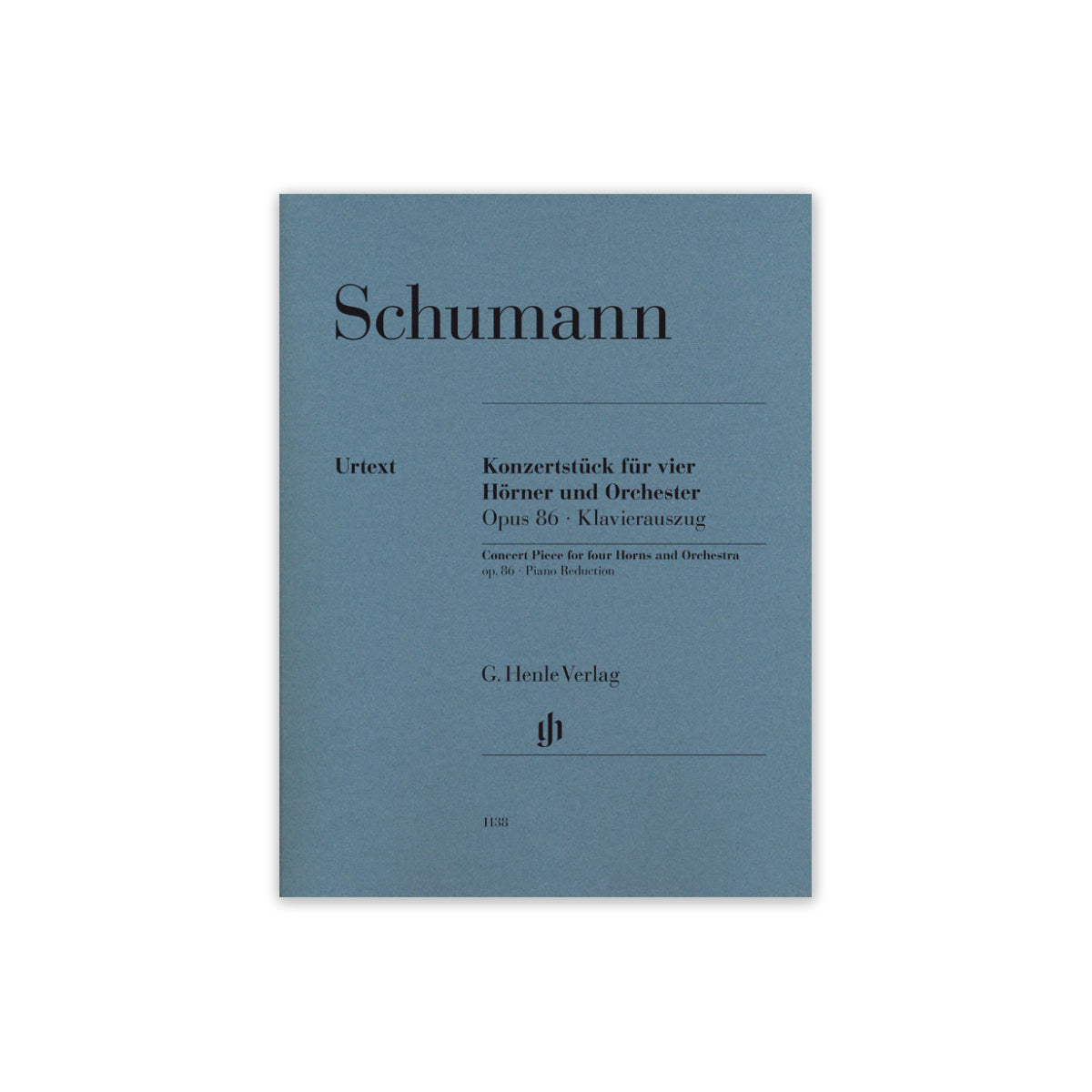 Schumann, Robert Konzertstück für 4 Hörner un