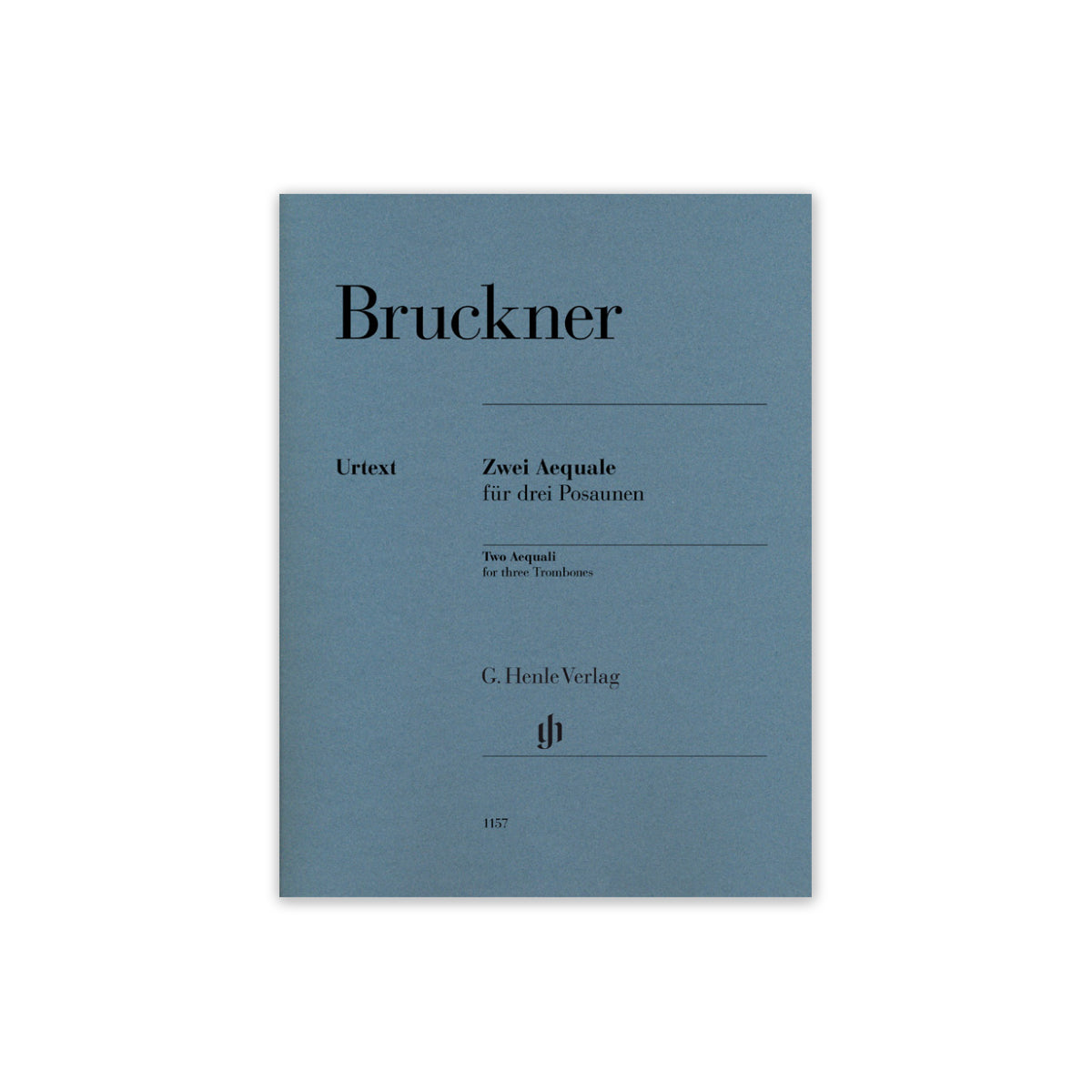 Bruckner, Anton 2 Aequale für 3 Posaunen Part