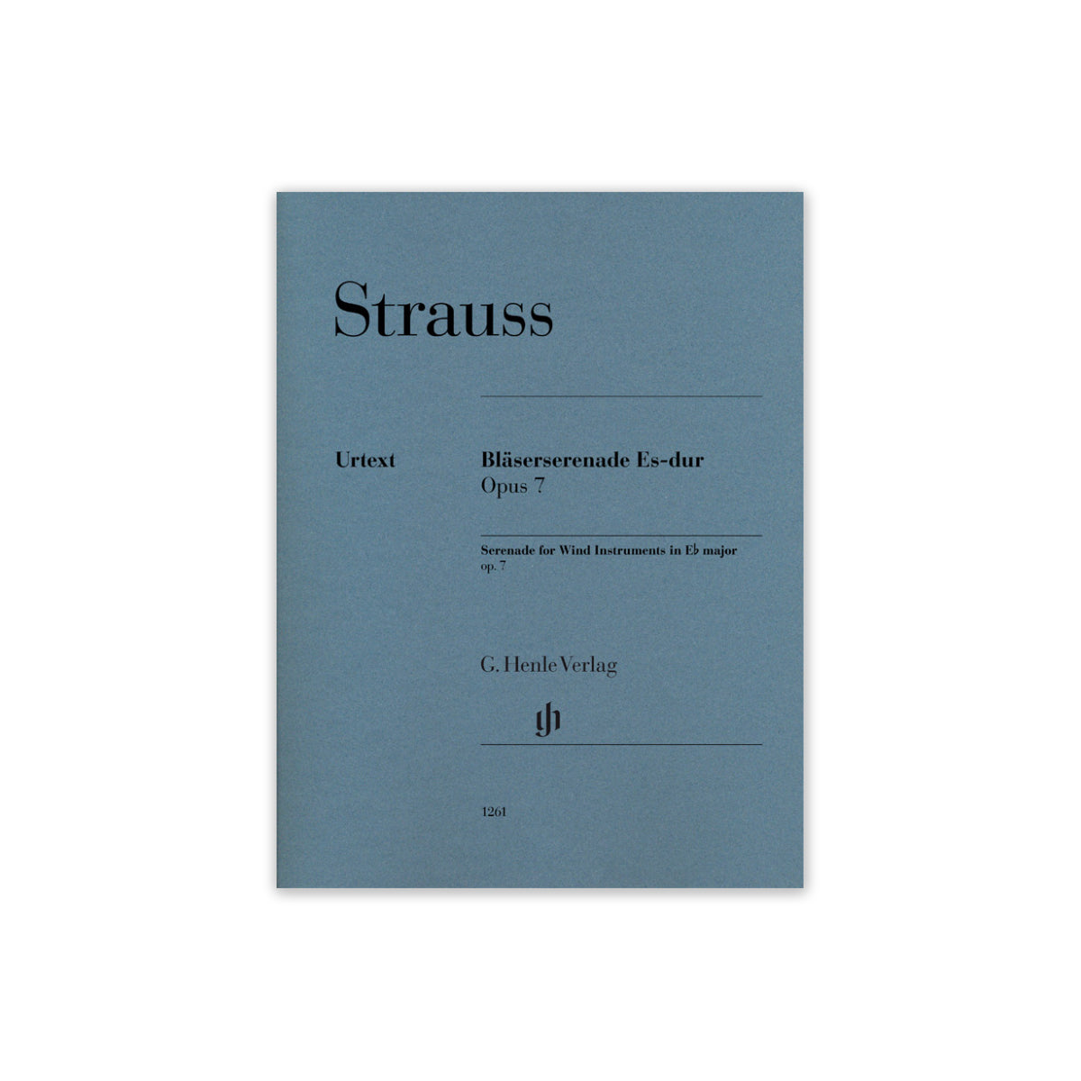 Strauss, Richard Serenade Es-Dur op.7 für 13