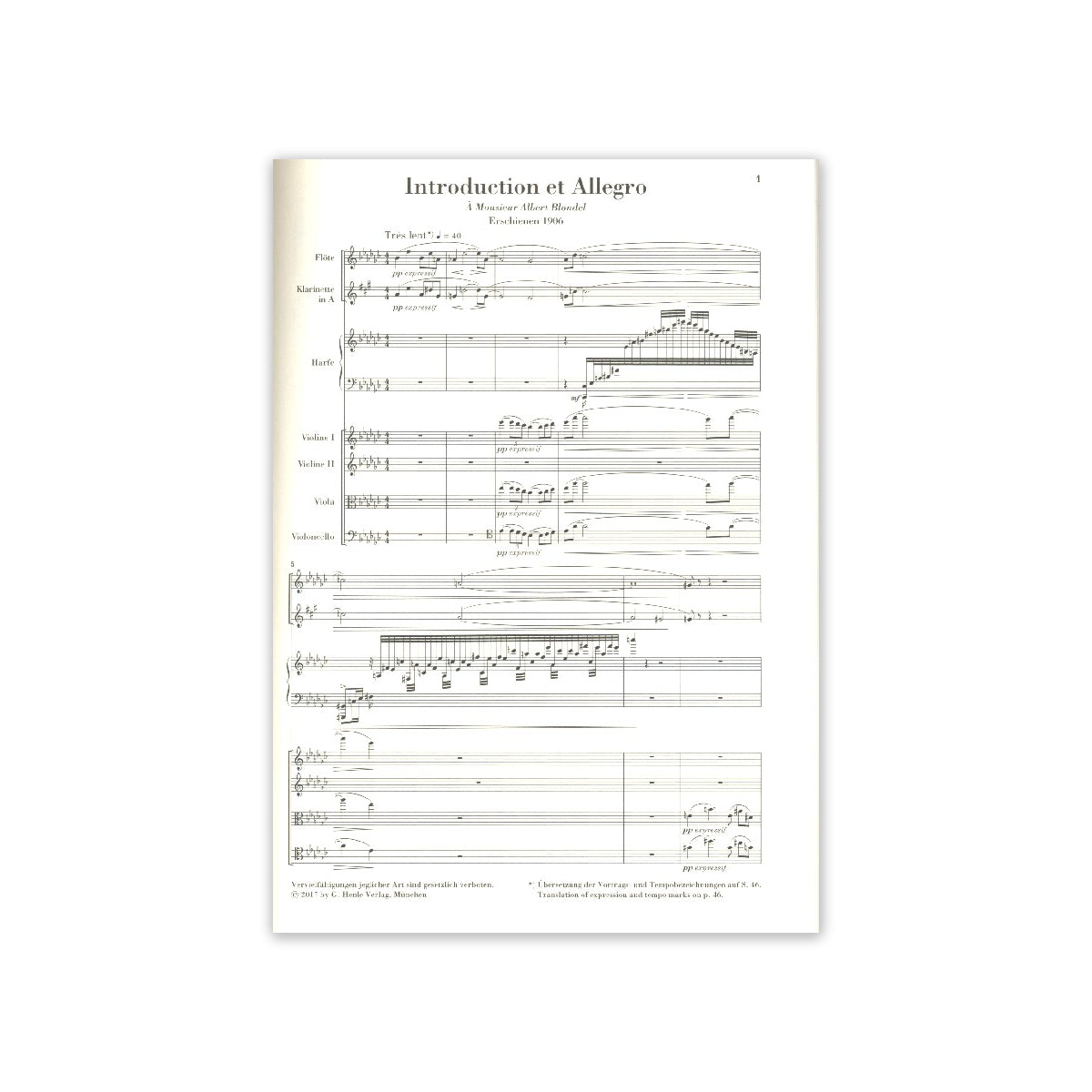 Ravel, Maurice Introduction et Allegro für Ha-51730