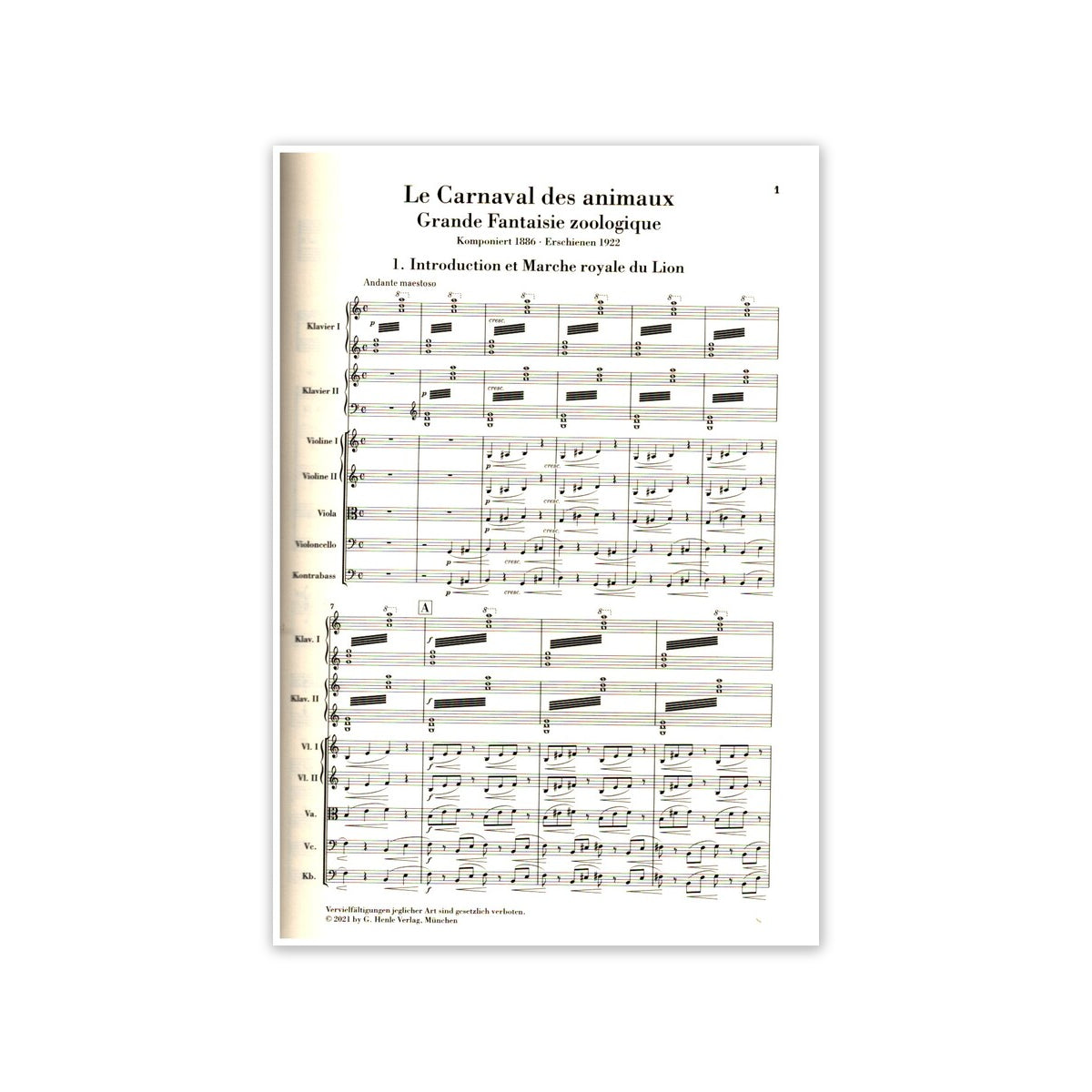 Saint-Saens, Camille Le Carnaval des animaux-51759
