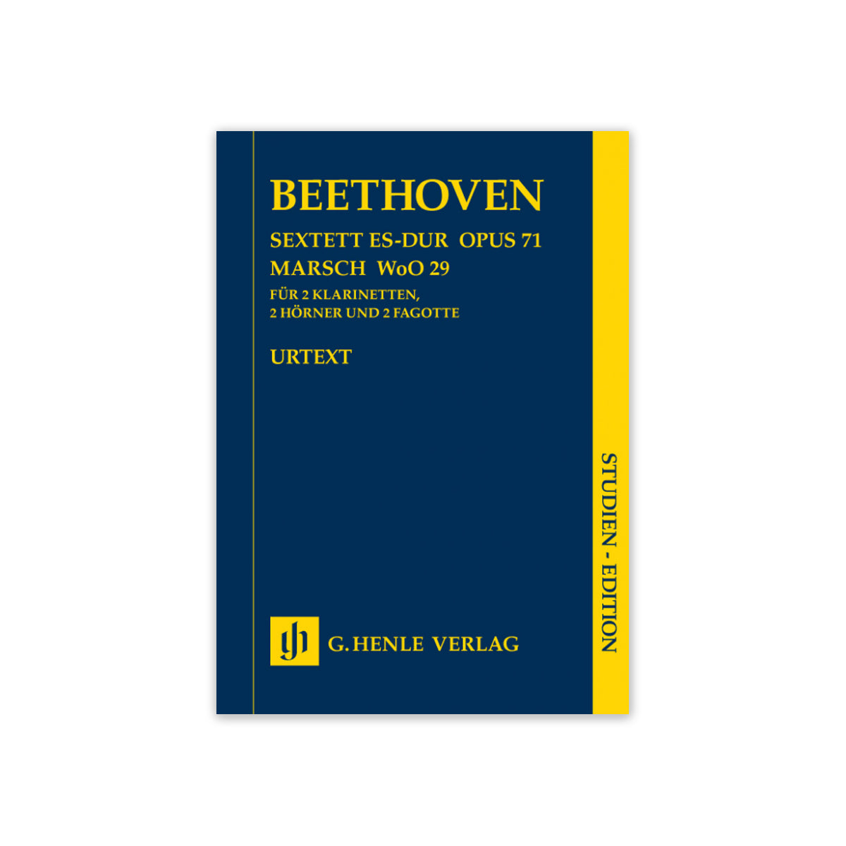 Beethoven, Ludwig van Sextett Es-Dur op.71 u-51763