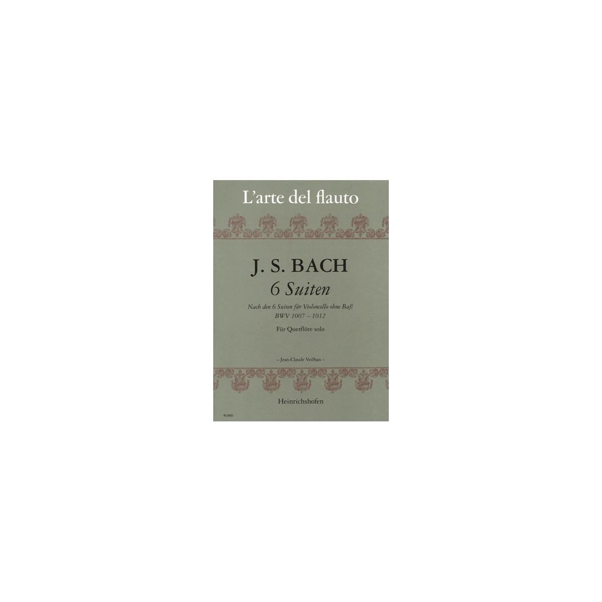 Bach, 6 Suiten nach BWV1007-1012