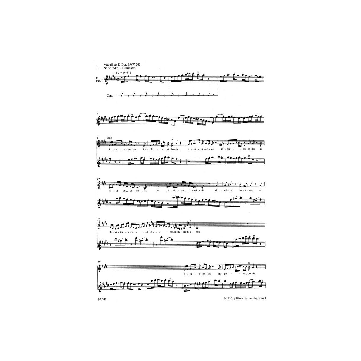 Bach, Flötensoli Geistl. Vokalwerk 2