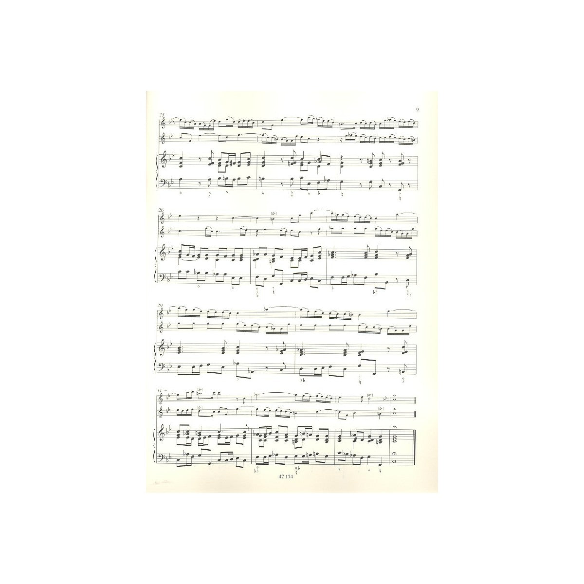 Quantz, Triosonate c-Moll - Fl.,Ob.,Bc. View 2
