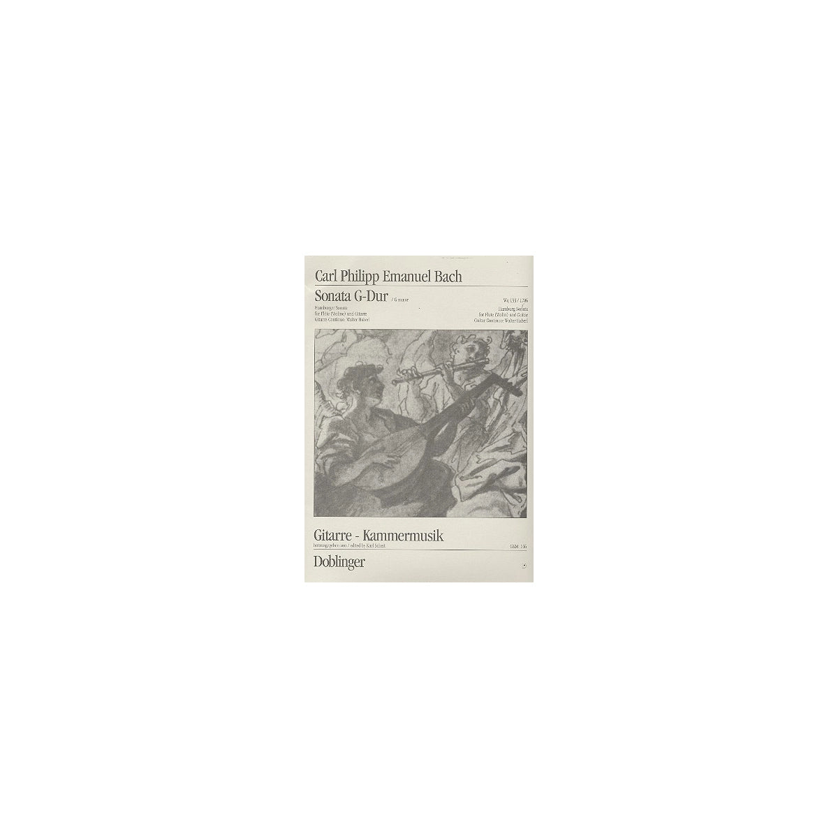 Bach C.Ph.E., Sonate G-Dur