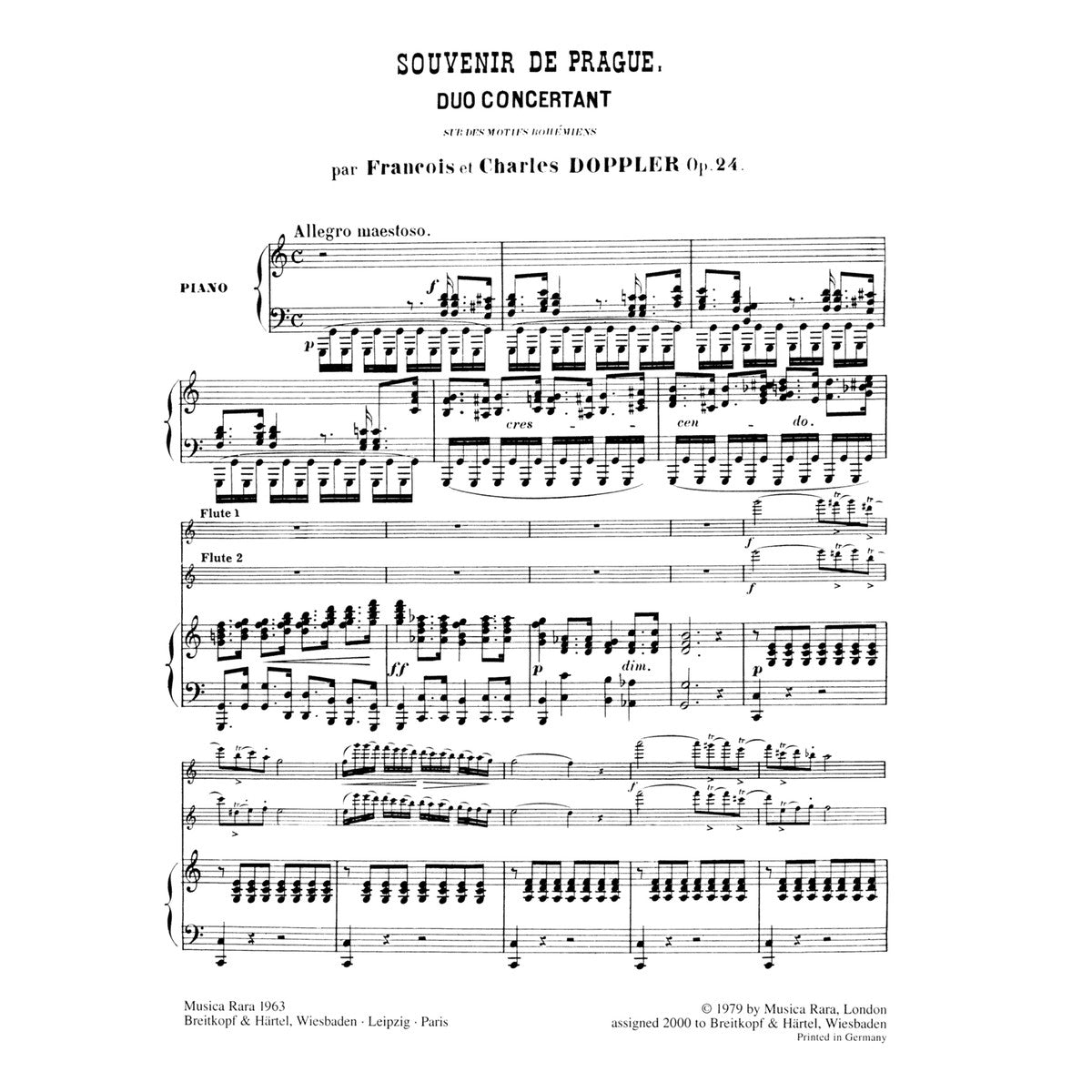 Doppler, Souvenir de Prague op.24 View 2