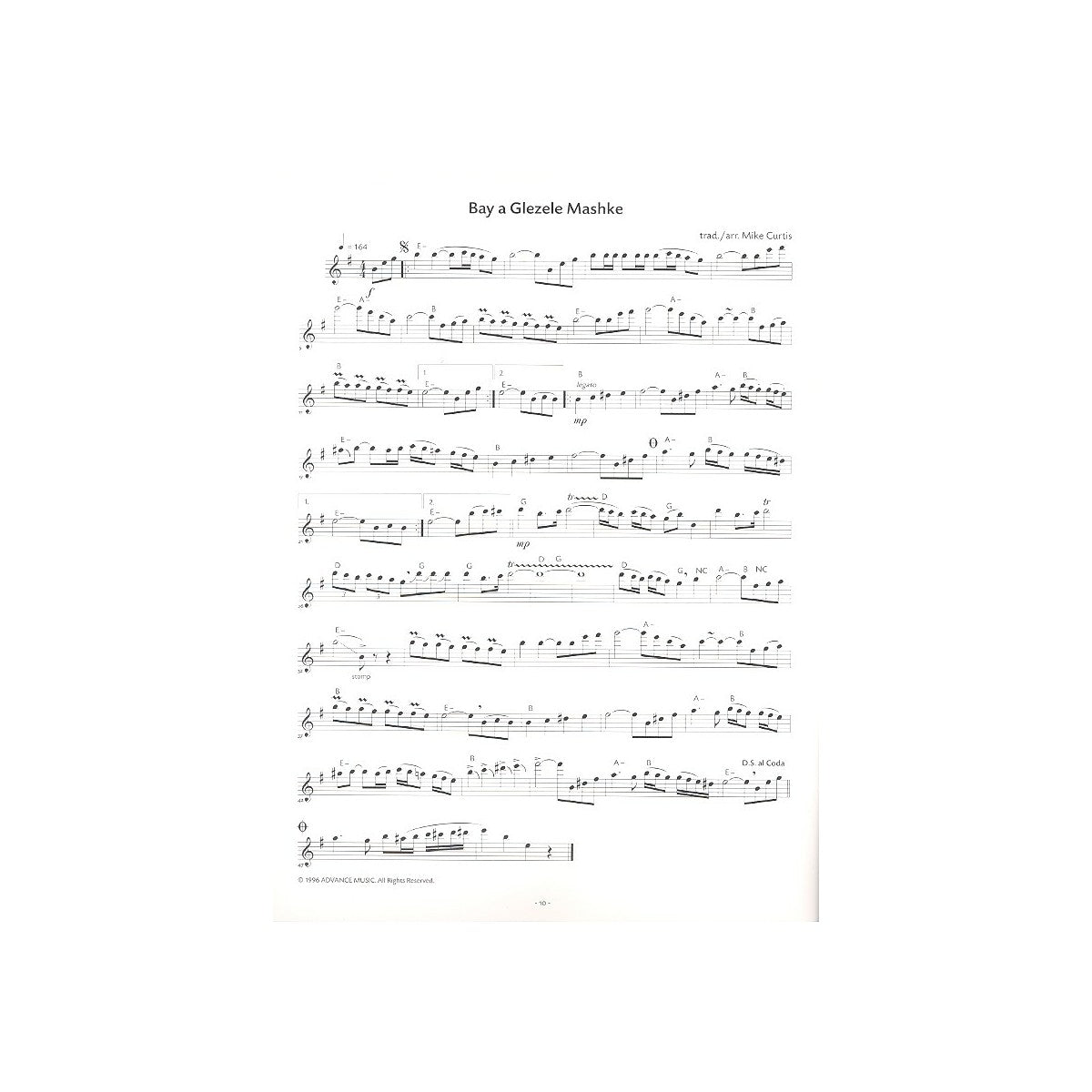 Curtis, The Klezmer Repertoire Vol.1 View 2