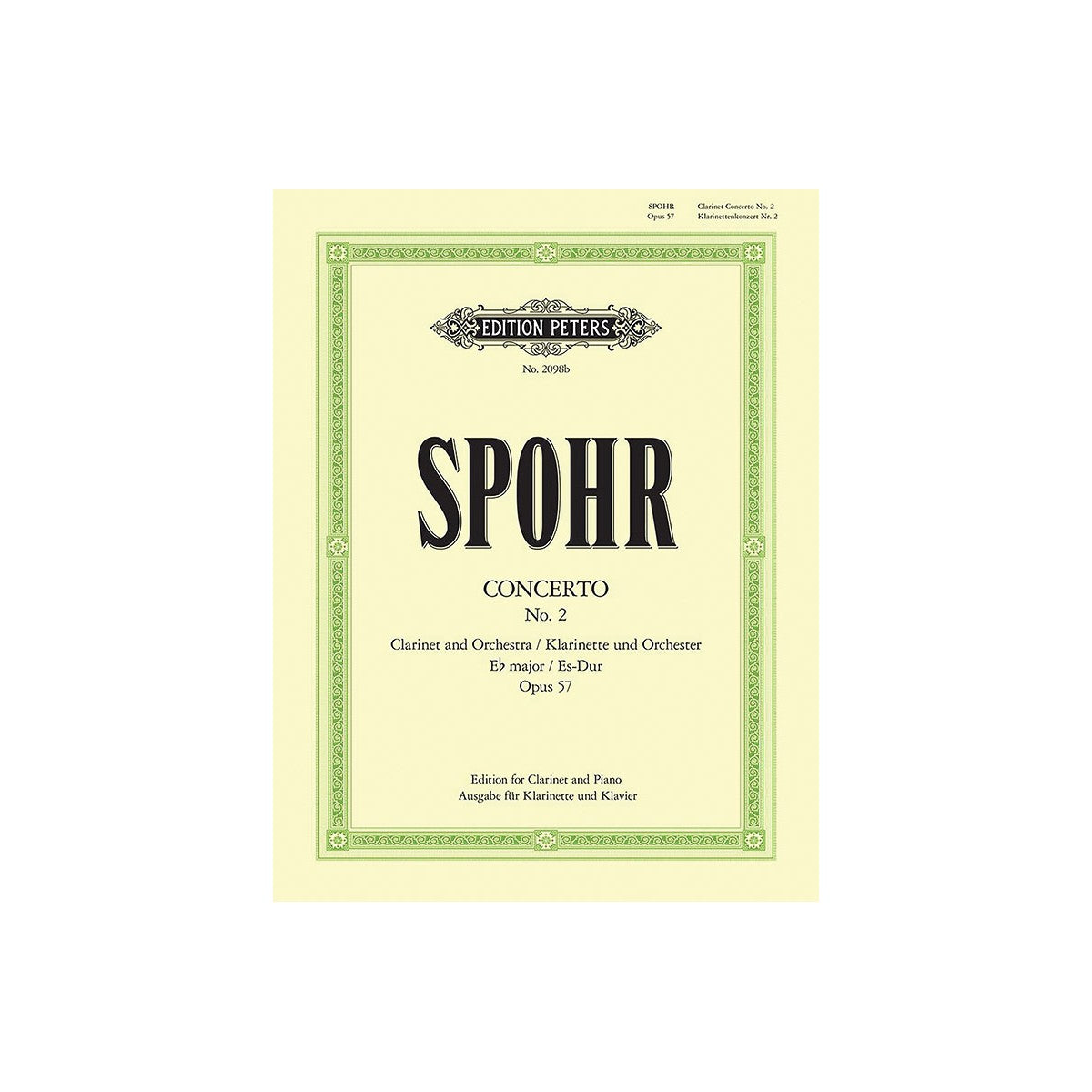 Spohr, Konzert Nr.2 View 1