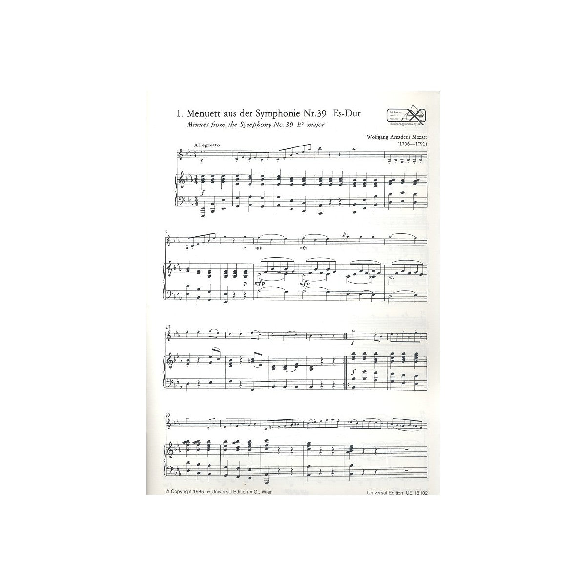 Universal Klarinetten Album 1 View 2