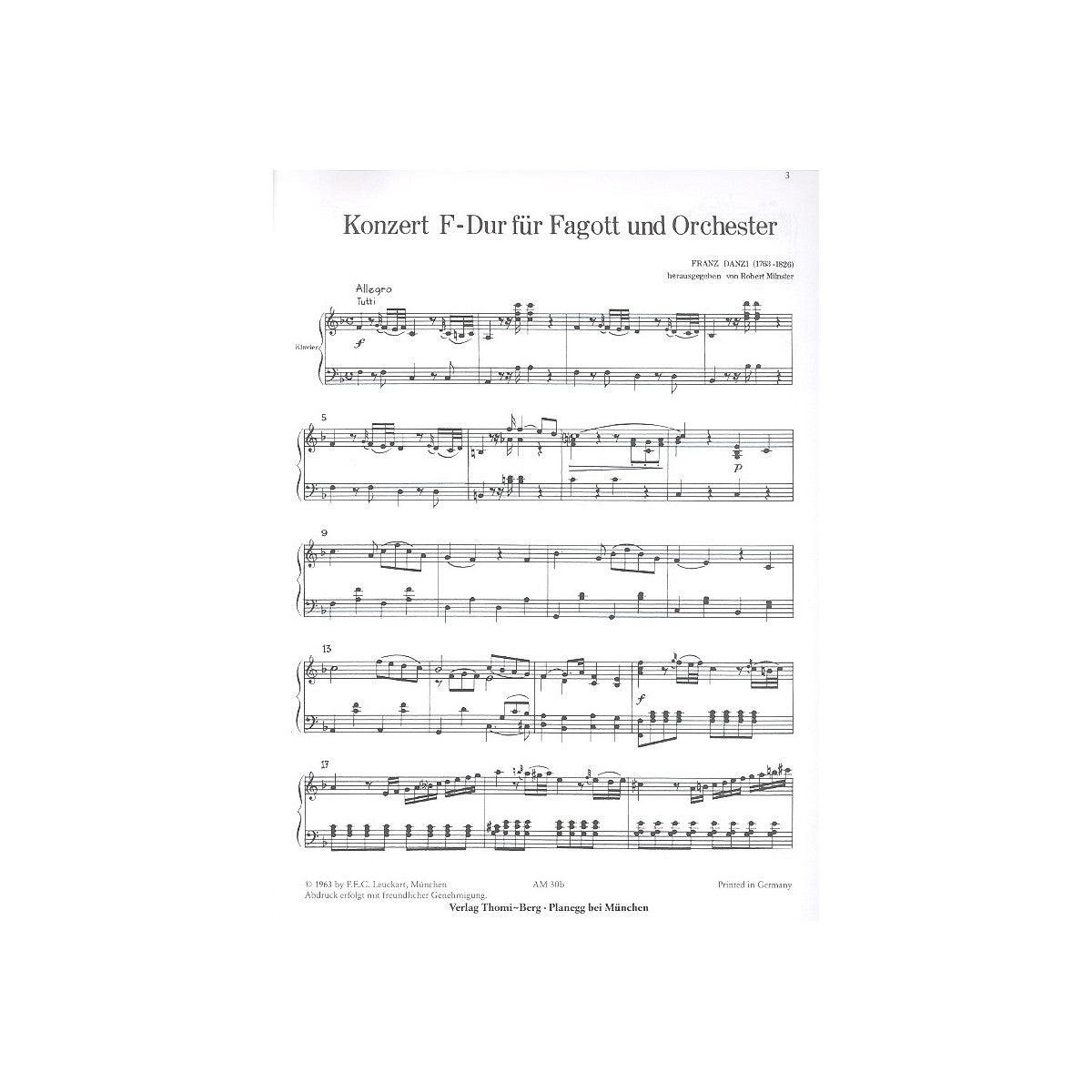 Danzi, Konzert F-Dur-7088 View 1