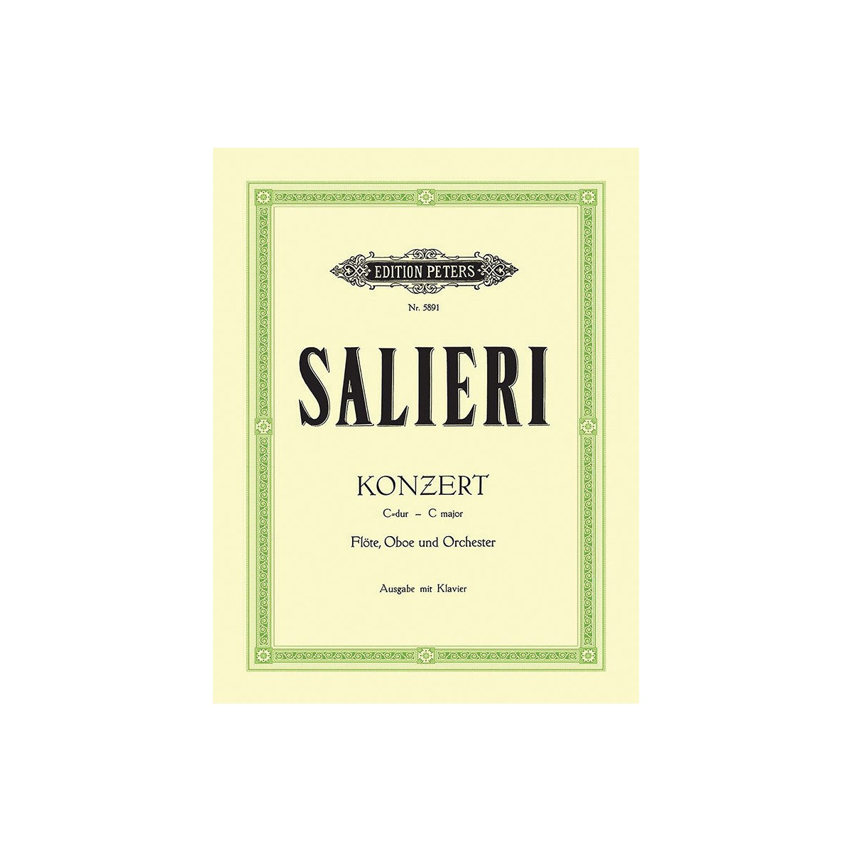 Salieri, Konzert - Fl., Ob.& Klav. View 1