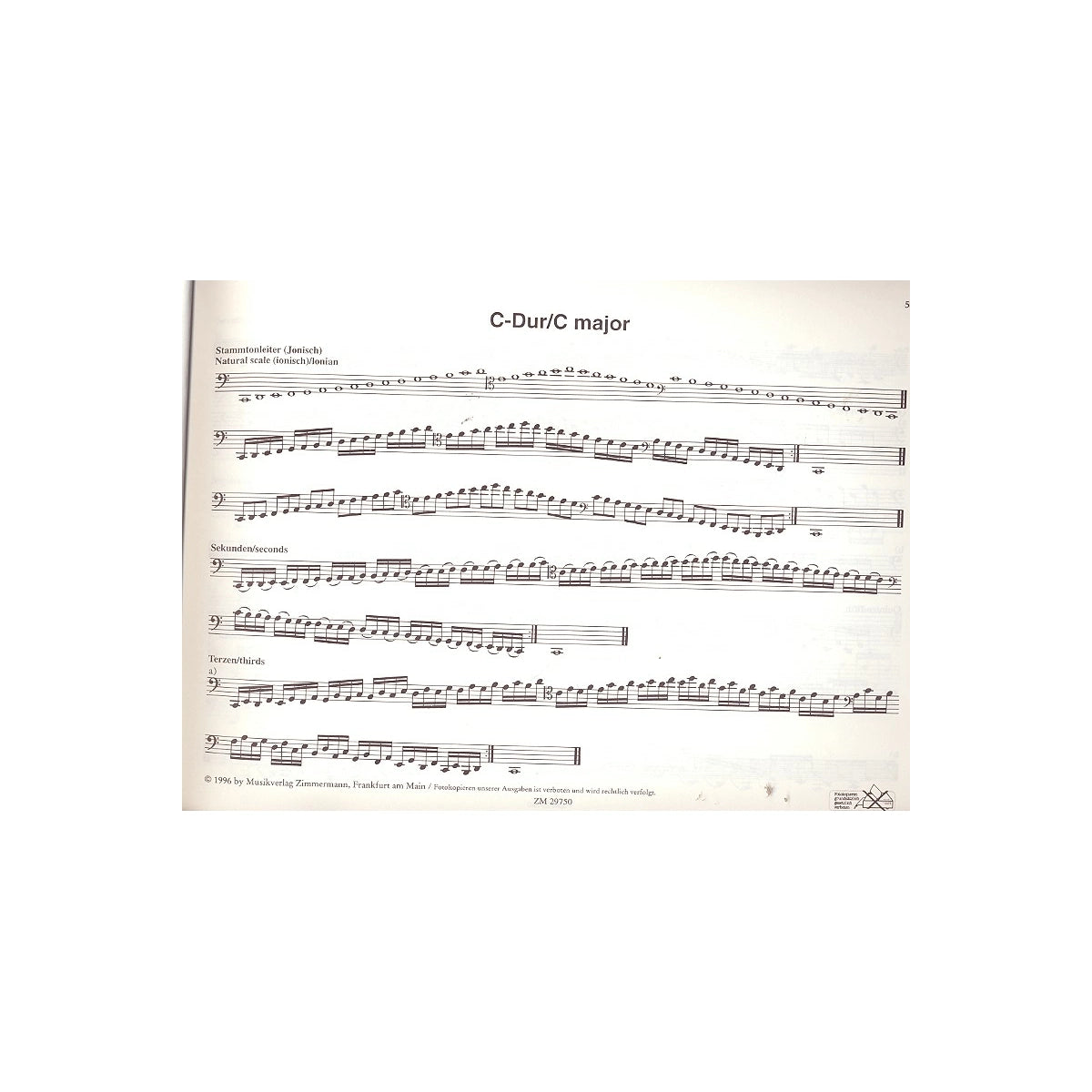 Varga, Tonleiter- und Intervallstudien View 2