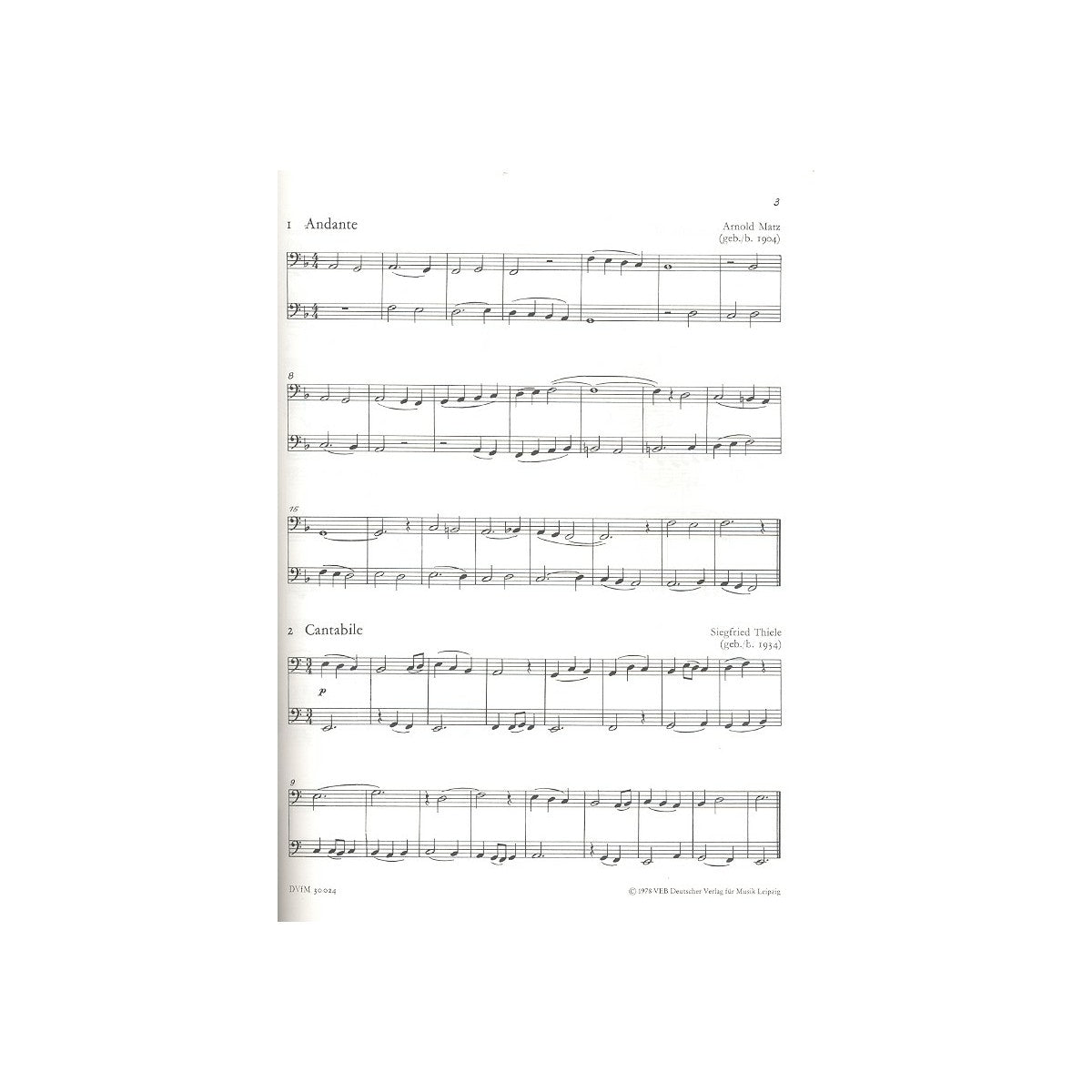Seltmann/Angerhöfer, Das Fagott IV: Duette View 2