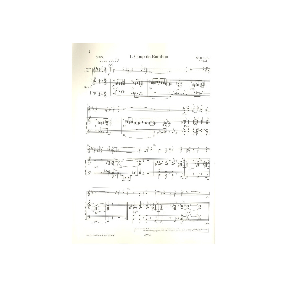 Escher, Blues, Bop and Ballads