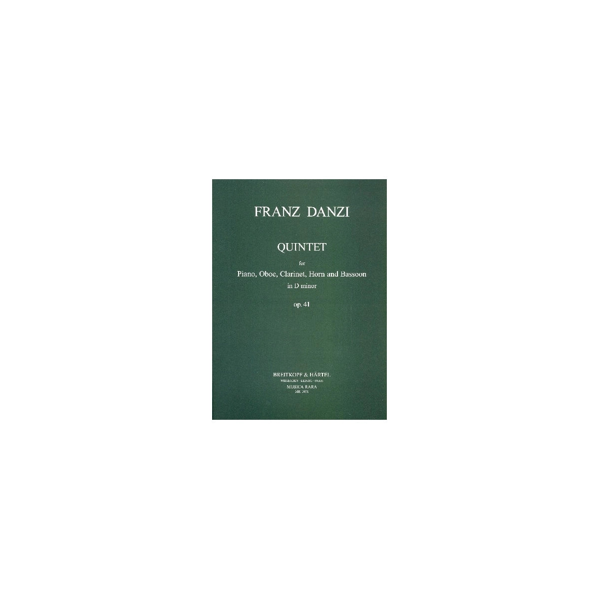 Danzi, Quintett d-moll op.41 View 2