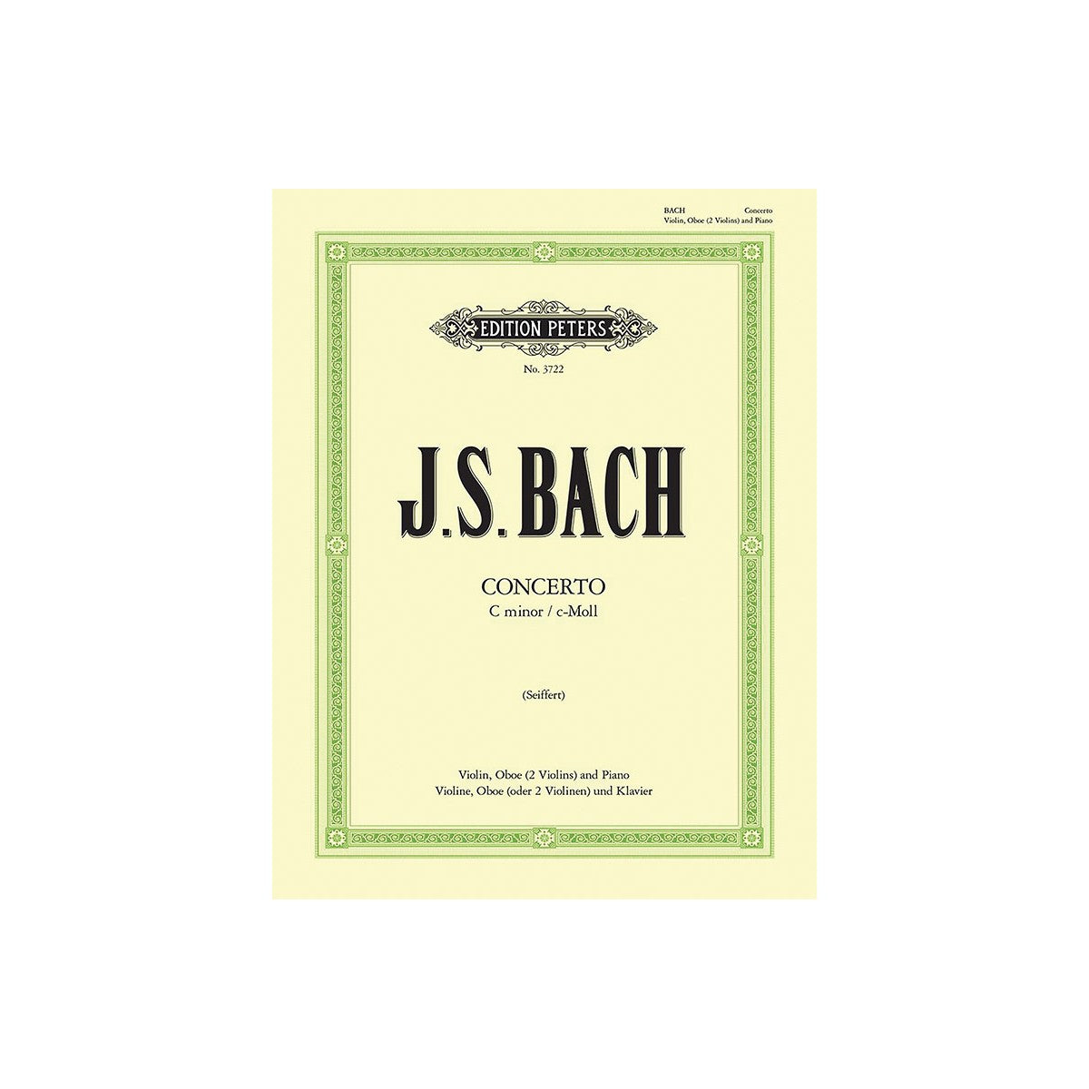 Bach, Konzert c-moll für Vl.&Oboe View 1
