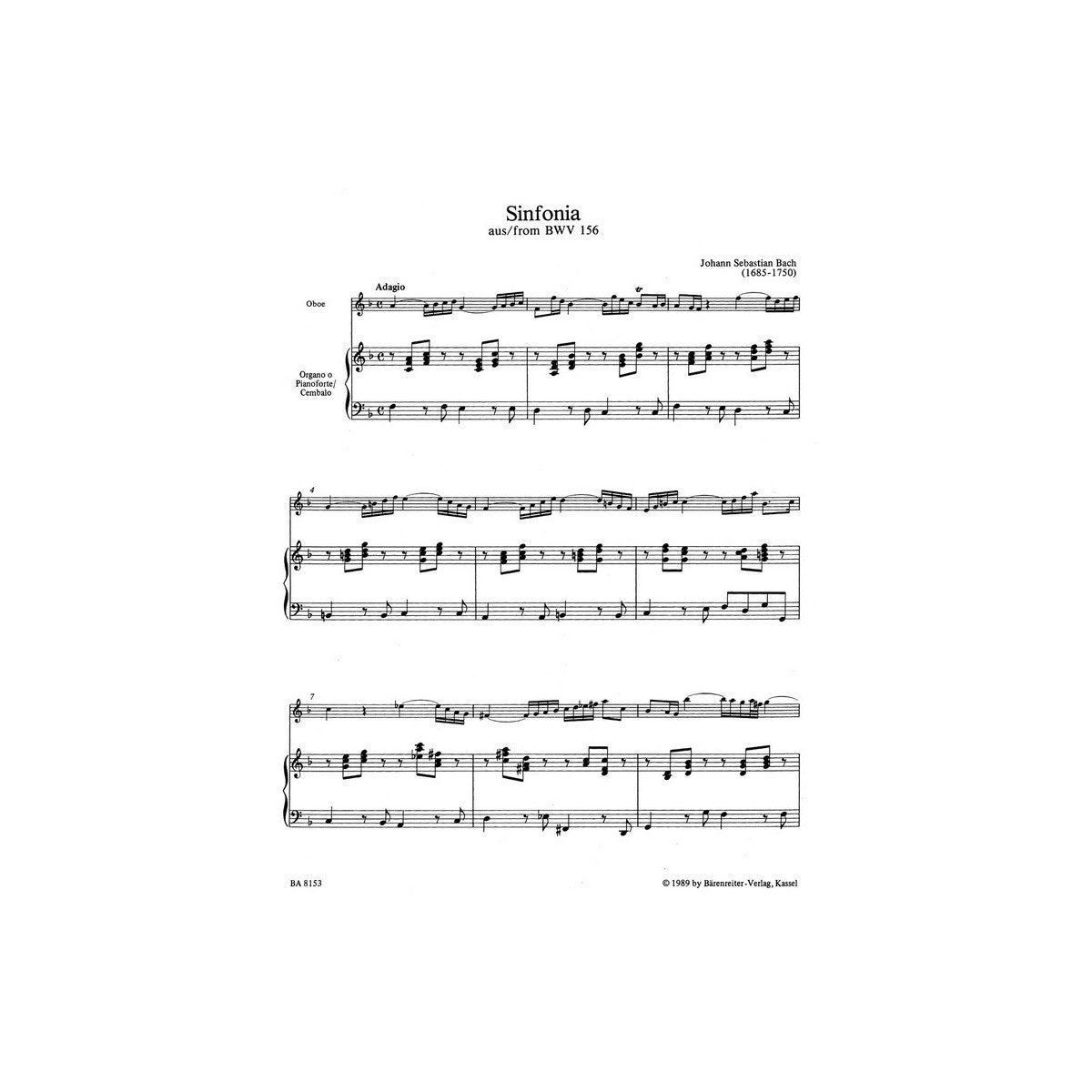 Bach, Die schönsten Oboensoli View 1