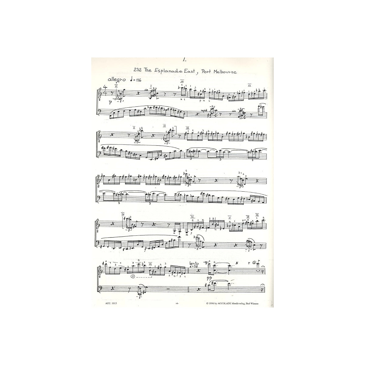 Dreyfus, Old Melbourne Suite - Fag. & Gitarre View 1