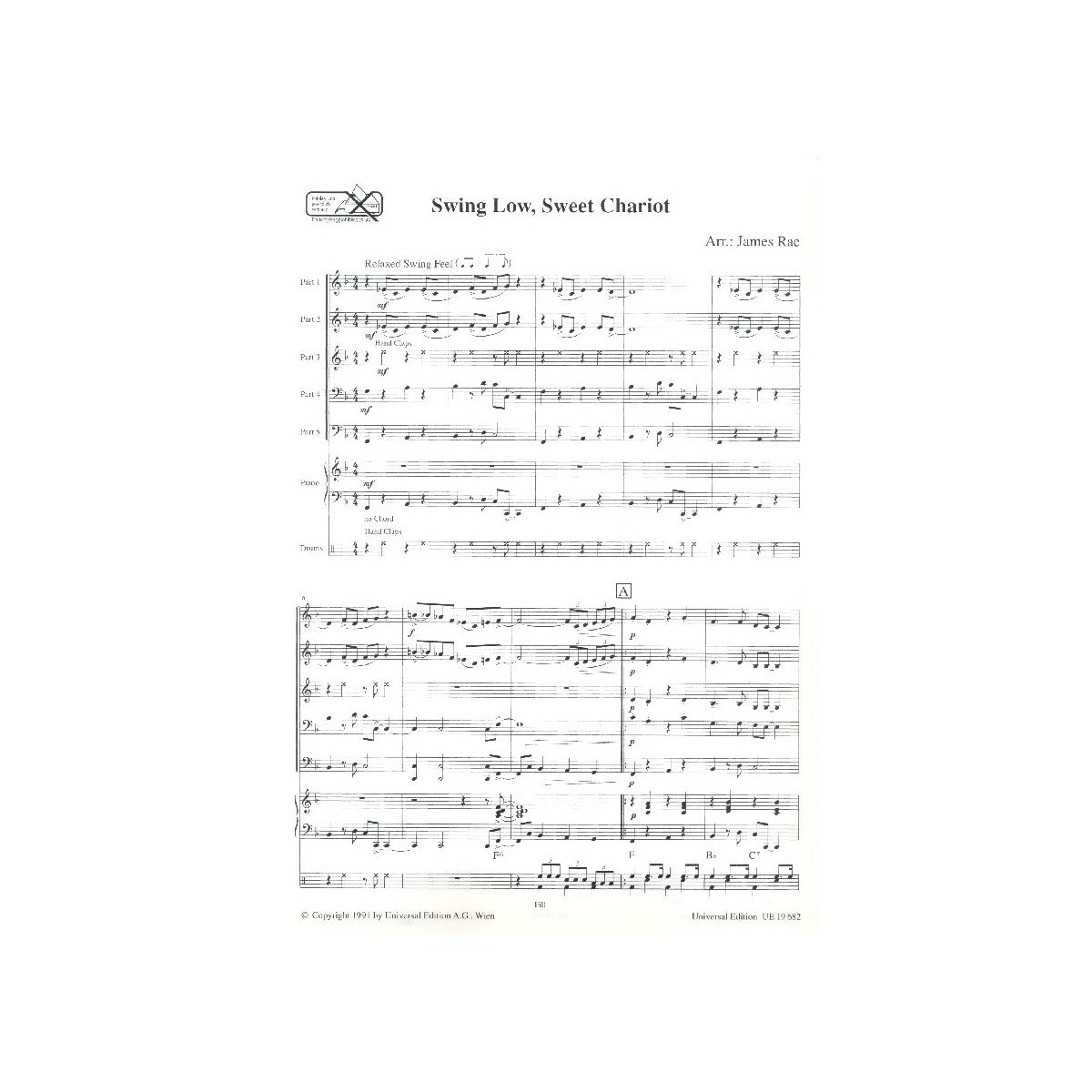 Rae, Swing low, Sweet chariot View 1