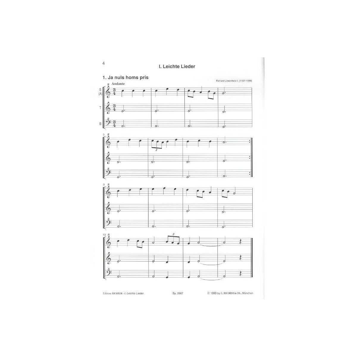 Voss, Alte Musik für junge Ensembles View 1