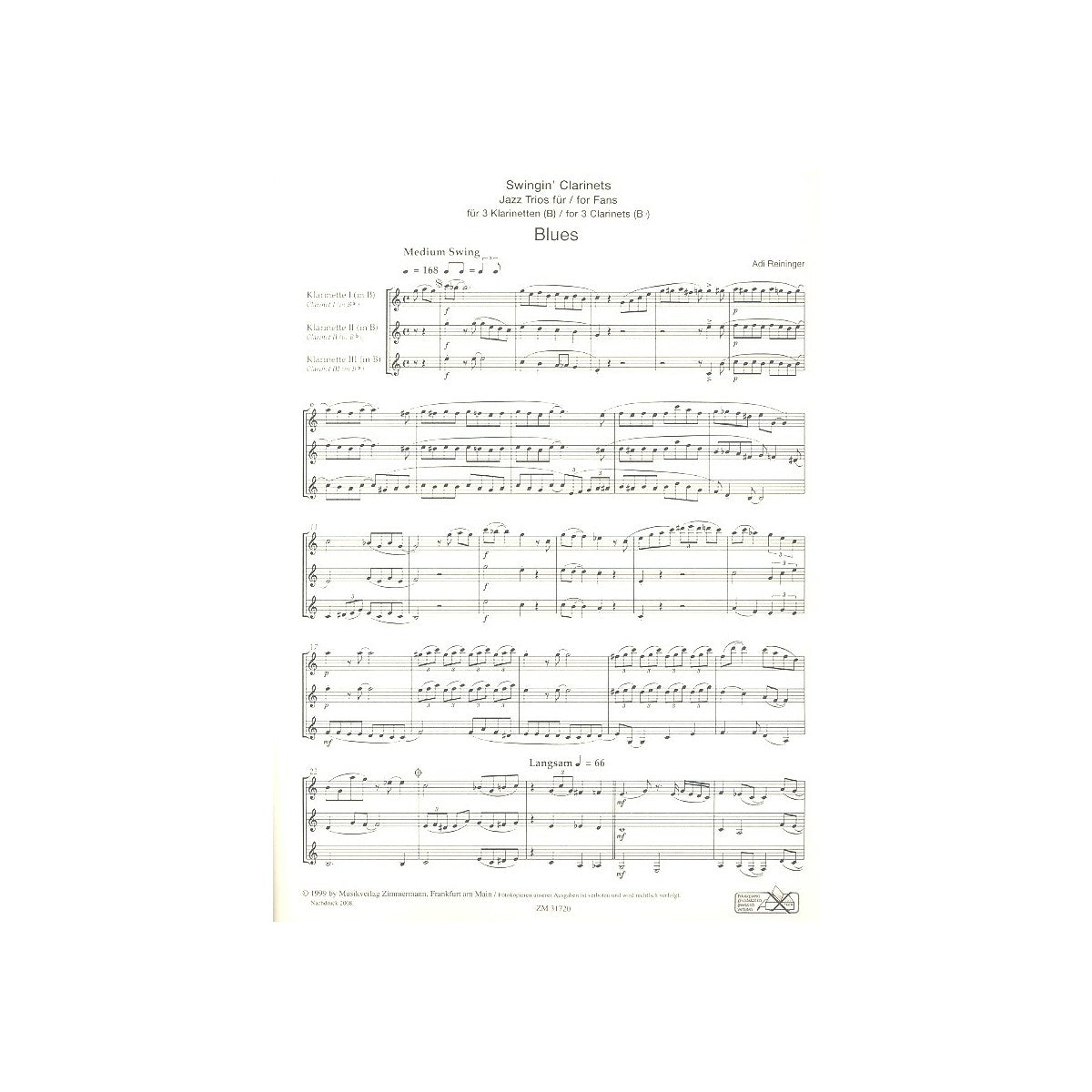 Reininger, Swingin'clarinets View 1