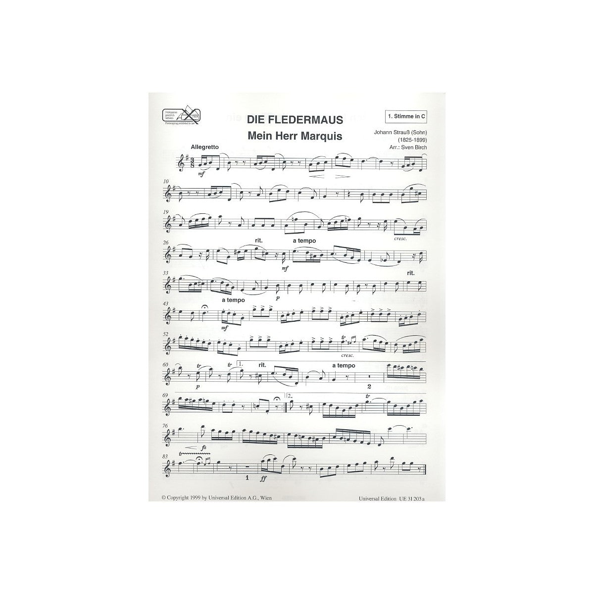 Strauss J., Fledermaus View 1