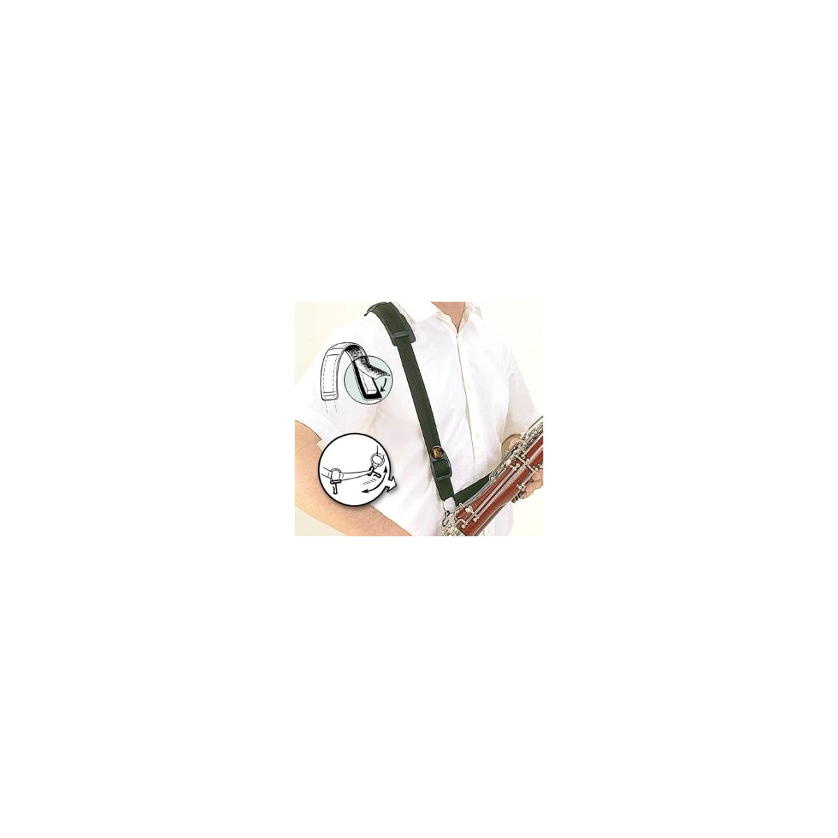 SCHULTERGURT FAGOTT DIAGONAL BG B02 View 1