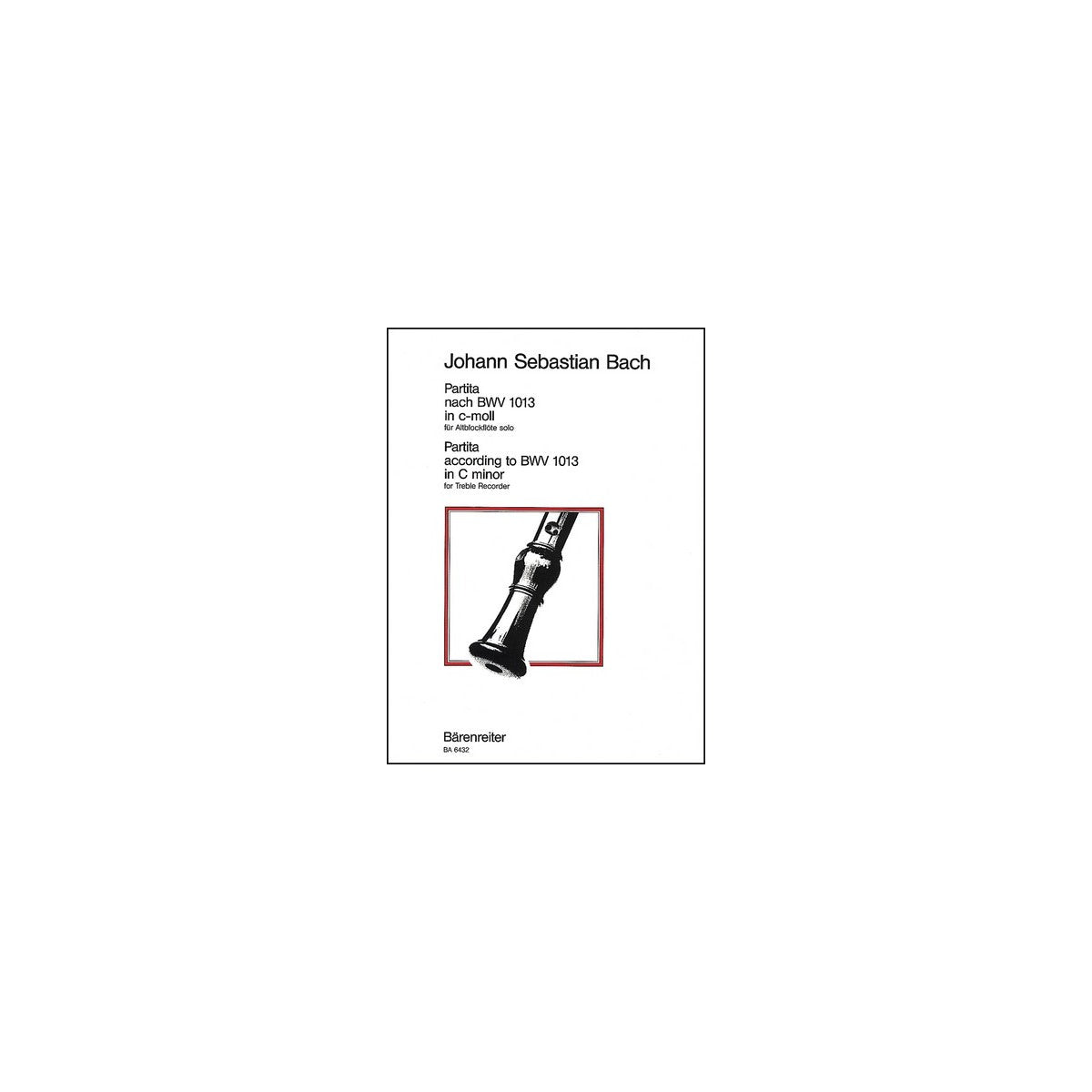 Bach, Partita c-moll nach BWV1013 View 2