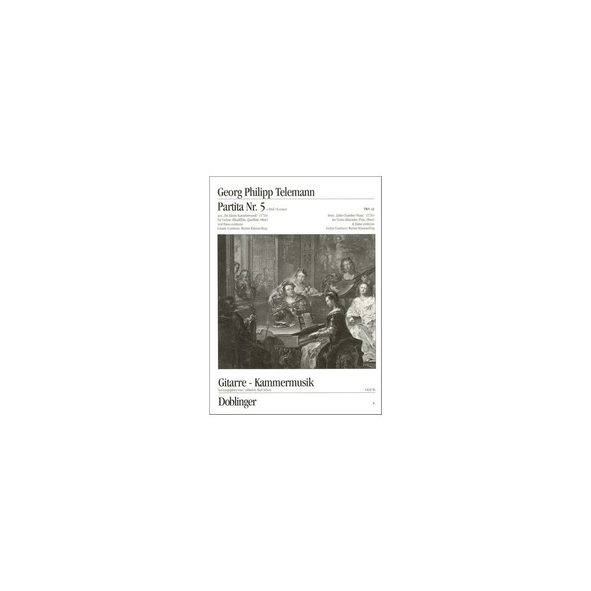 Telemann, Partita e-Moll Nr.5 View 1