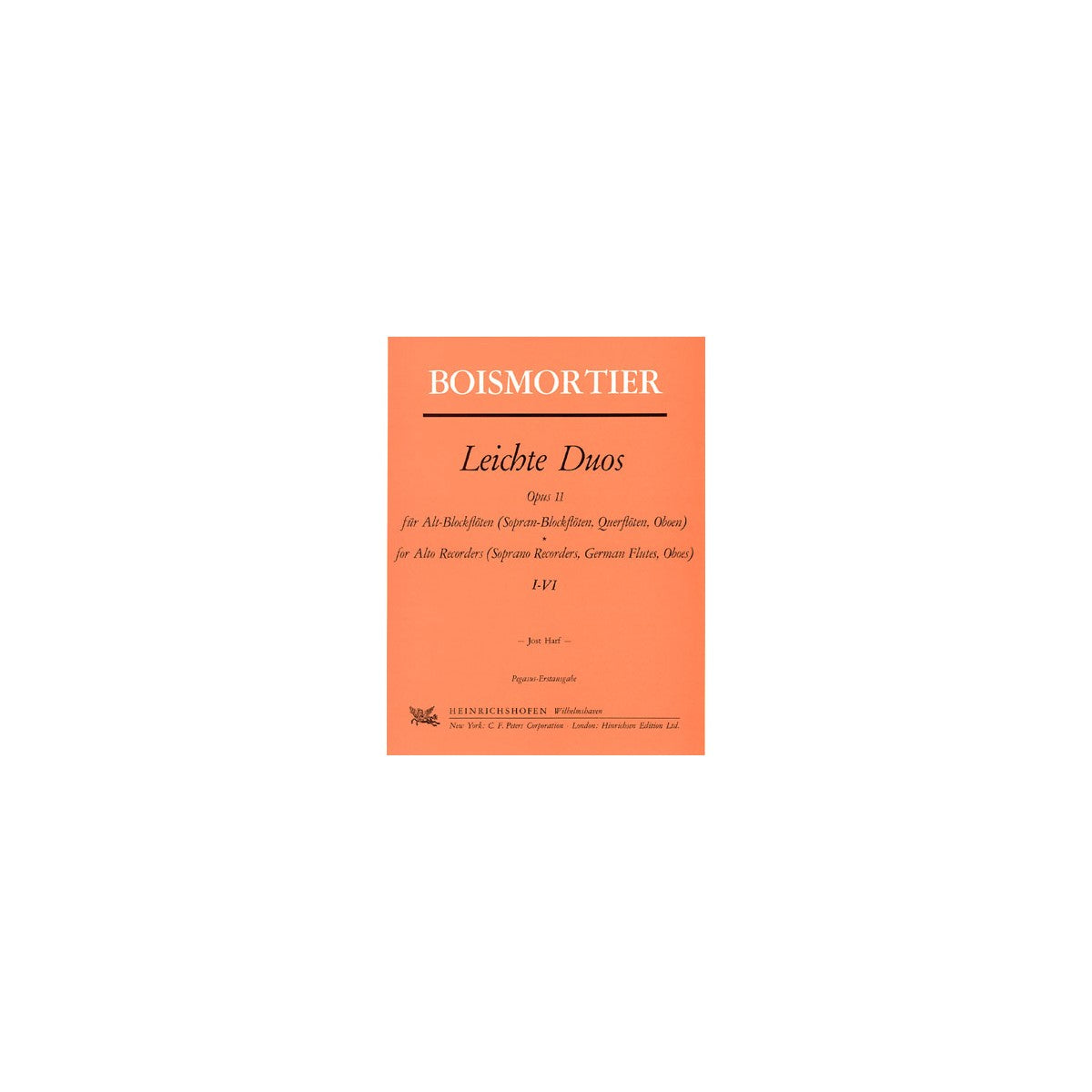 Boismortier, Leichte Duos op.11 View 1