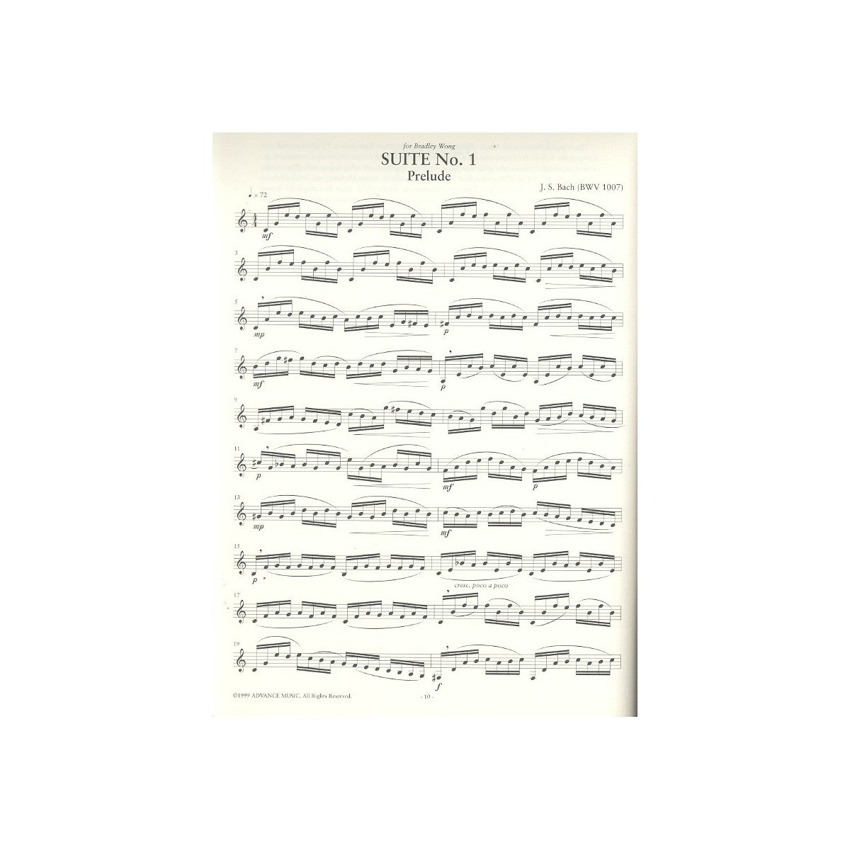 Bach, Six suites View 1