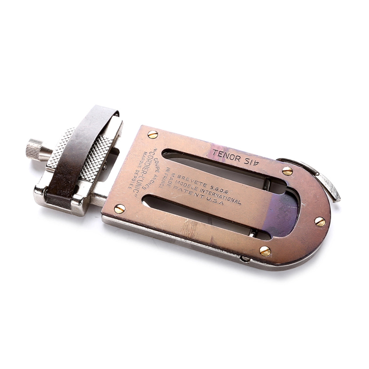 BLATTABSCHNEIDER CORDIER ALTKLARINETTE