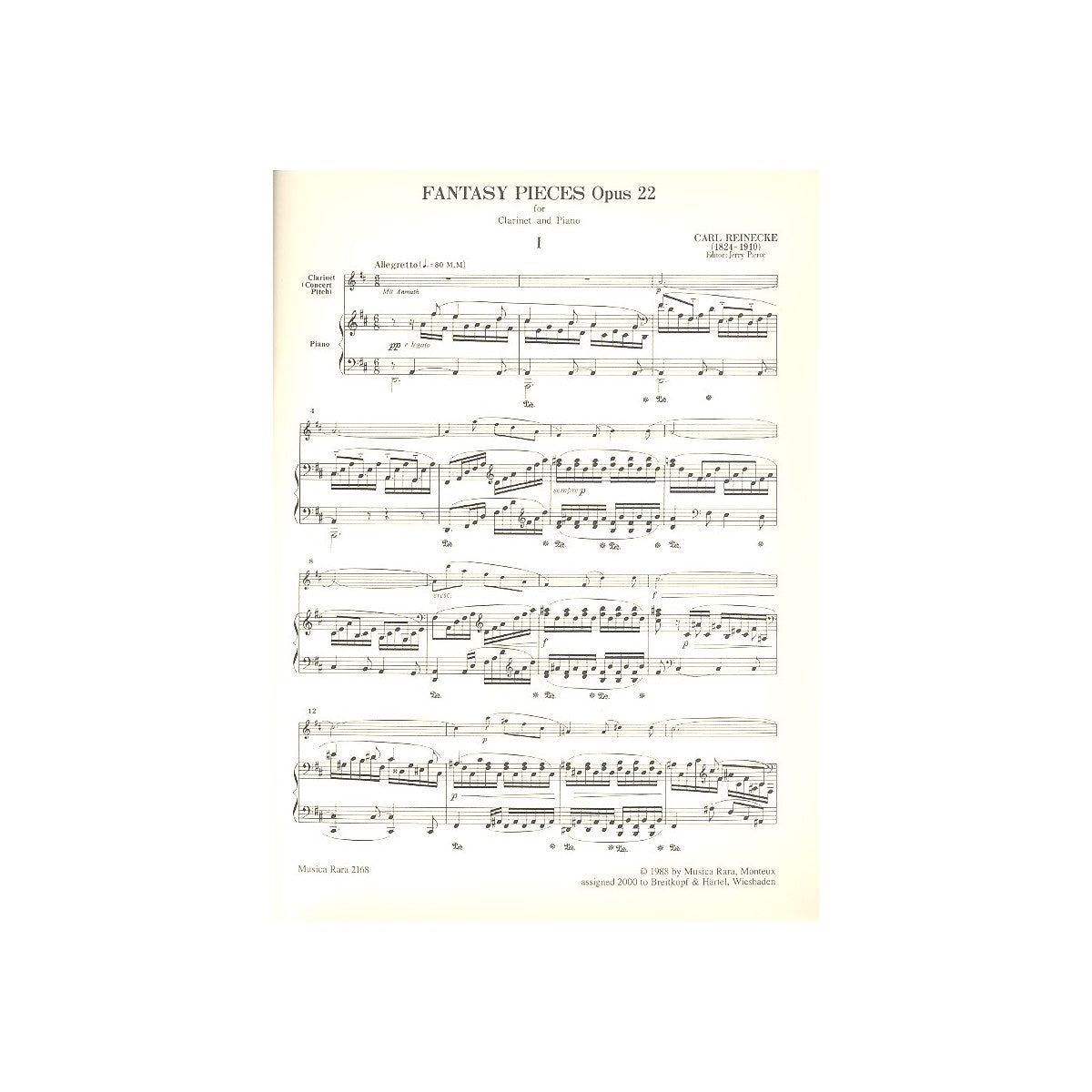 Reinecke, Fantasiestücke op.22 View 2