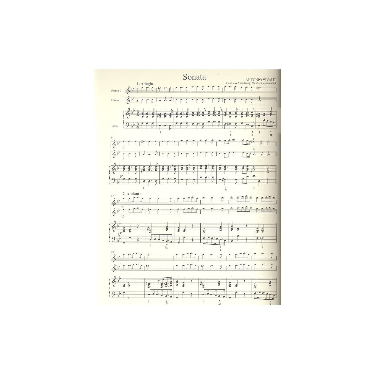 Vivaldi, Sonate "La Follia" View 1