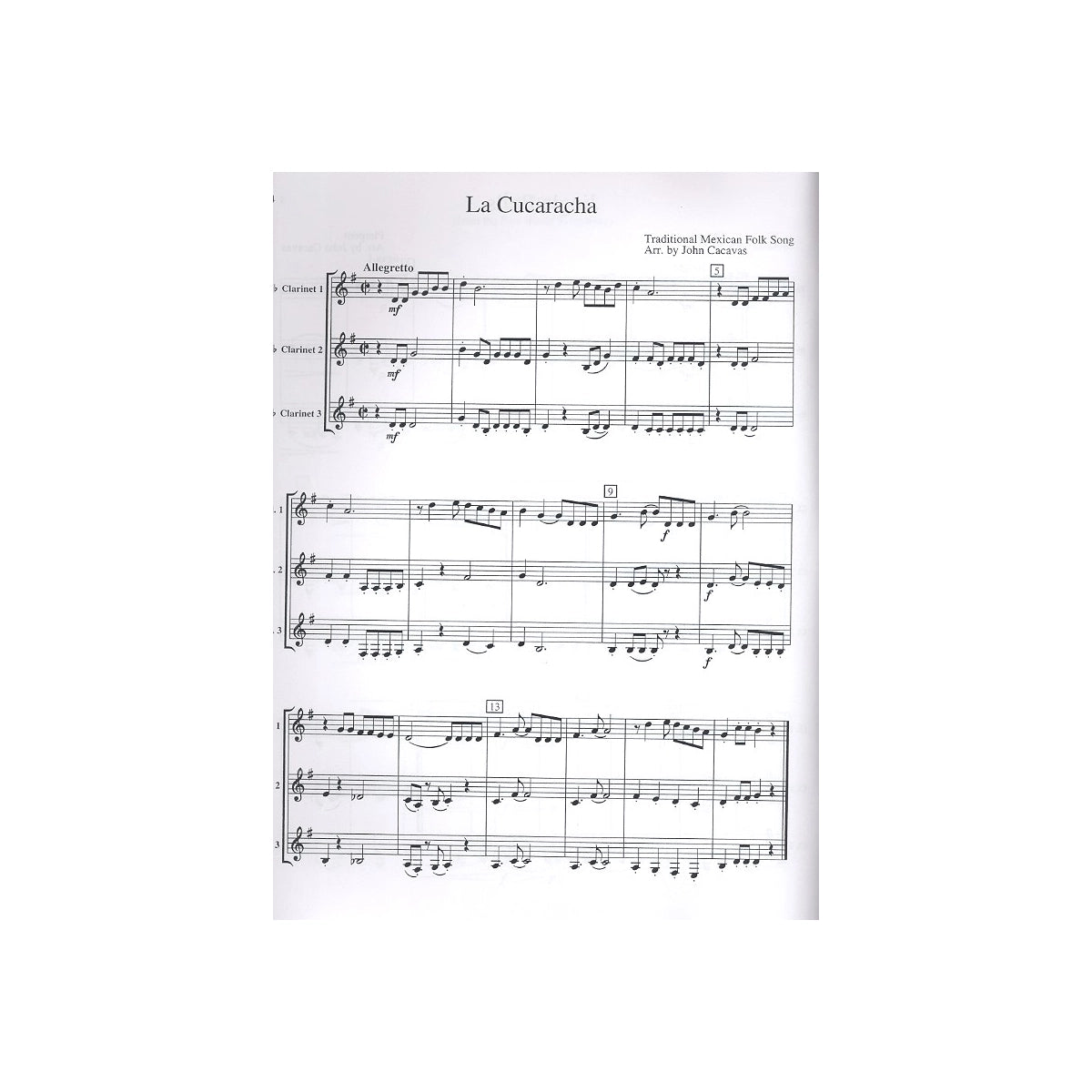 Trios for clarinets